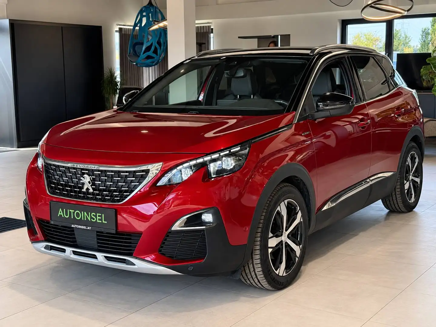 Peugeot 3008 GT-Line Aut. 360 Kamera-Navi-Ambiente Rot - 2