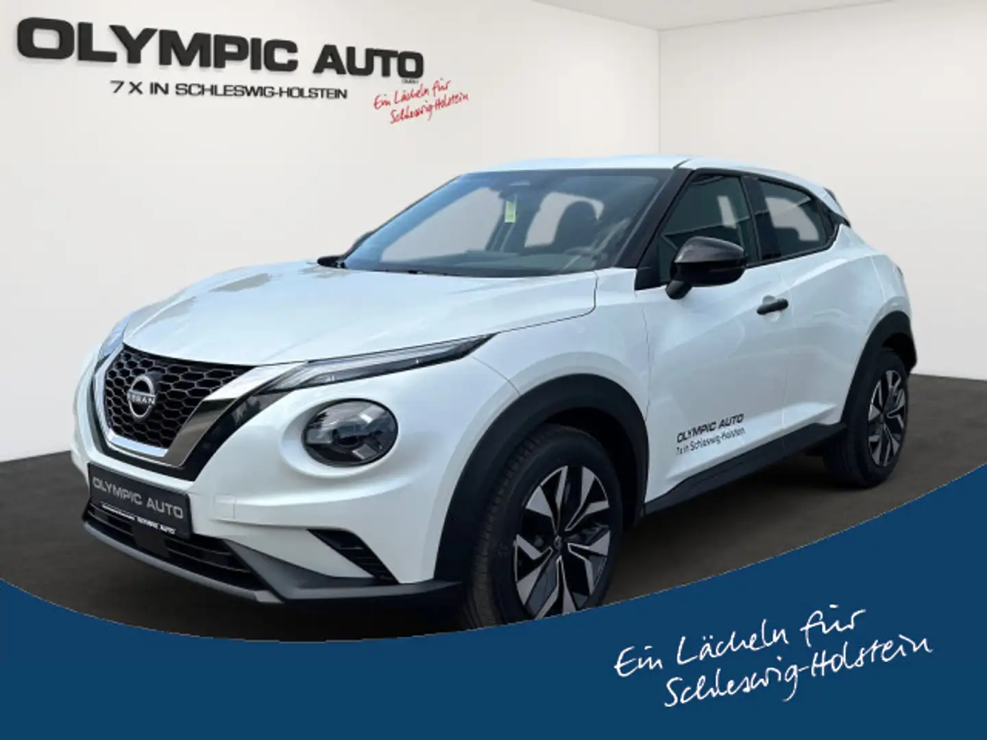 Nissan Juke 1.0 DIG-T DCT Acenta  KLIMA-AT SITZHZG NAVI Wit - 1