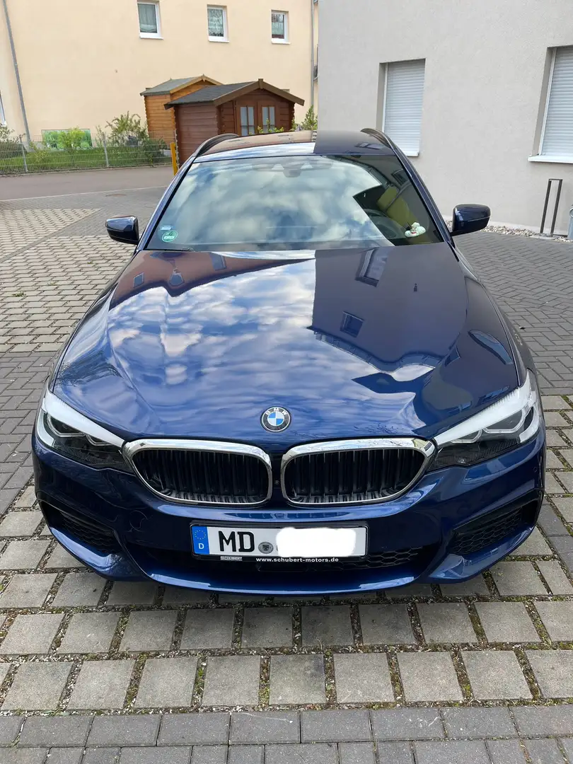 BMW 530 i M Sport Touring, bitte lesen fast Voll. H/K Blau - 2