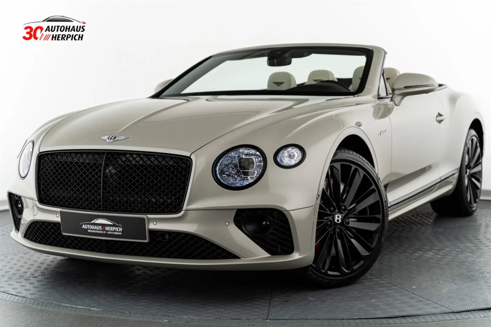 Bentley Continental GTC Speed White Sand by Mulliner Blanc - 1
