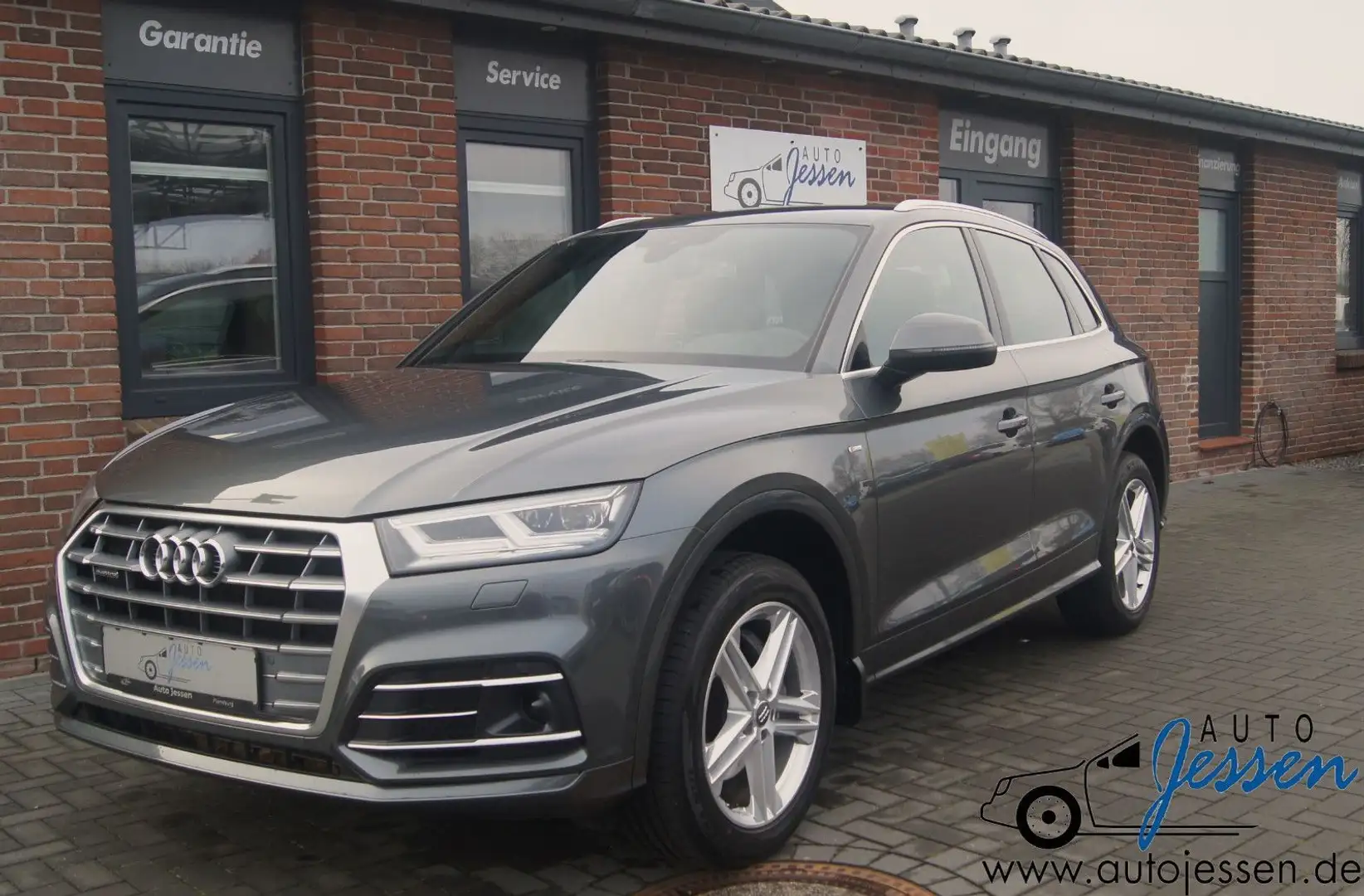 Audi Q5 2.0 TDI quattro sport S-line Ahk/LED/ACC/RFK Grau - 1