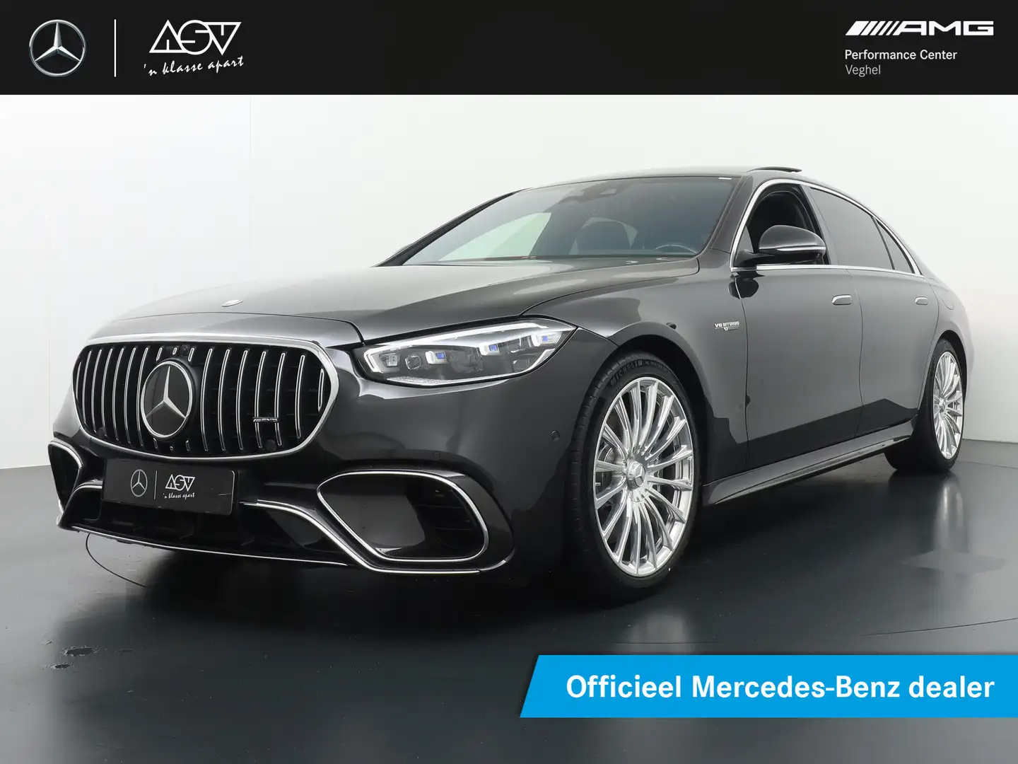 Mercedes-Benz S 63 AMG S E Performance Lang | AMG Achterasbesturing 3° | Szary - 1