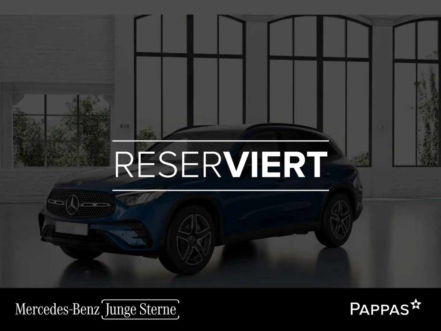 Mercedes-Benz GLC 220 d 4MATIC Cam PTS AHK SHZ Blau - 1