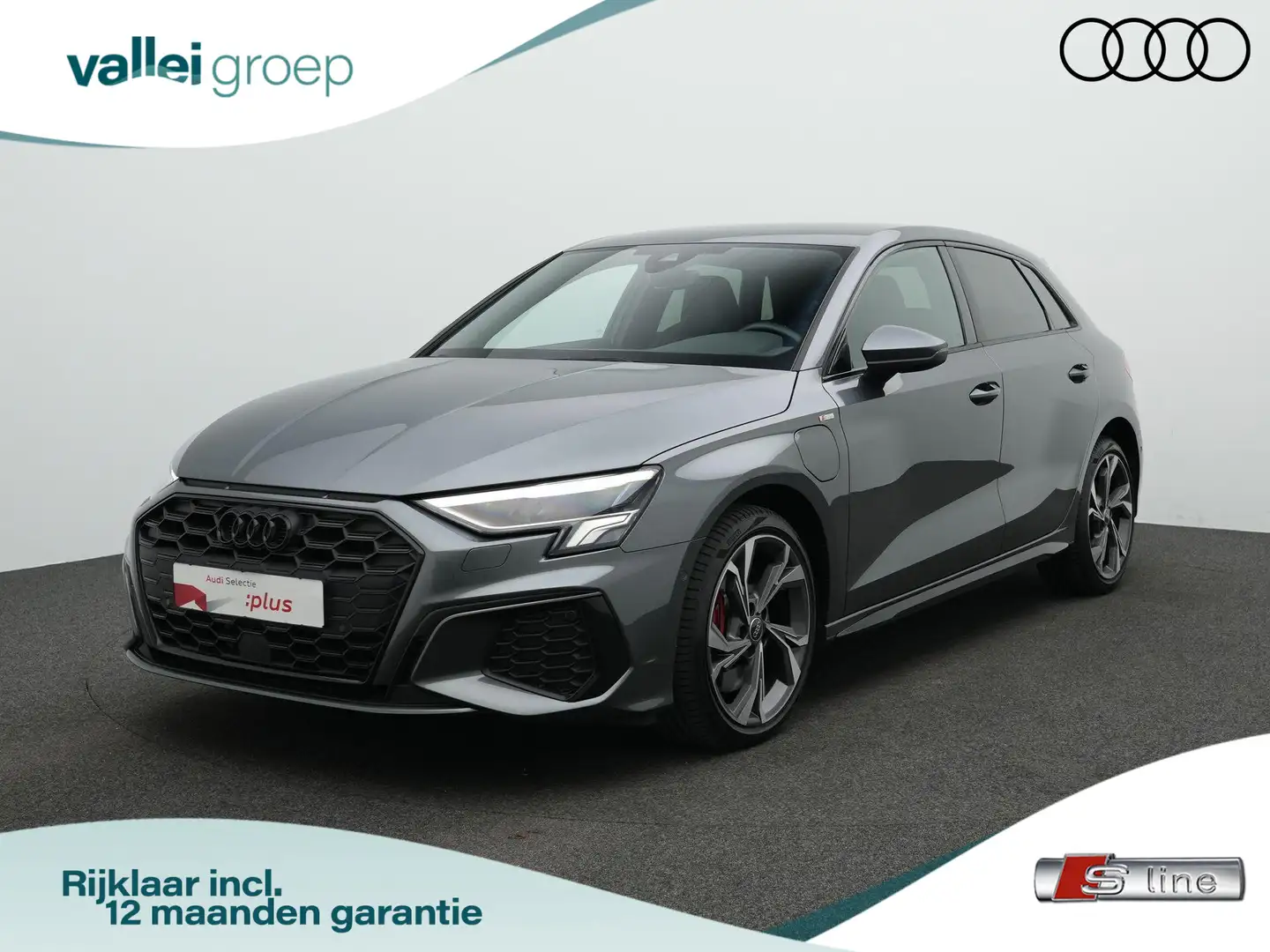 Audi A3 Sportback 45 TFSI e 245 pk S-tronic S edition Comp Gris - 1