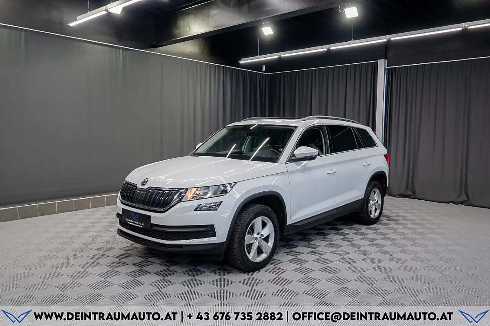 Skoda Kodiaq 2,0 TDI SCR Ambition Limited DSG*NAVI*PANO*R-KA... Weiß - 1