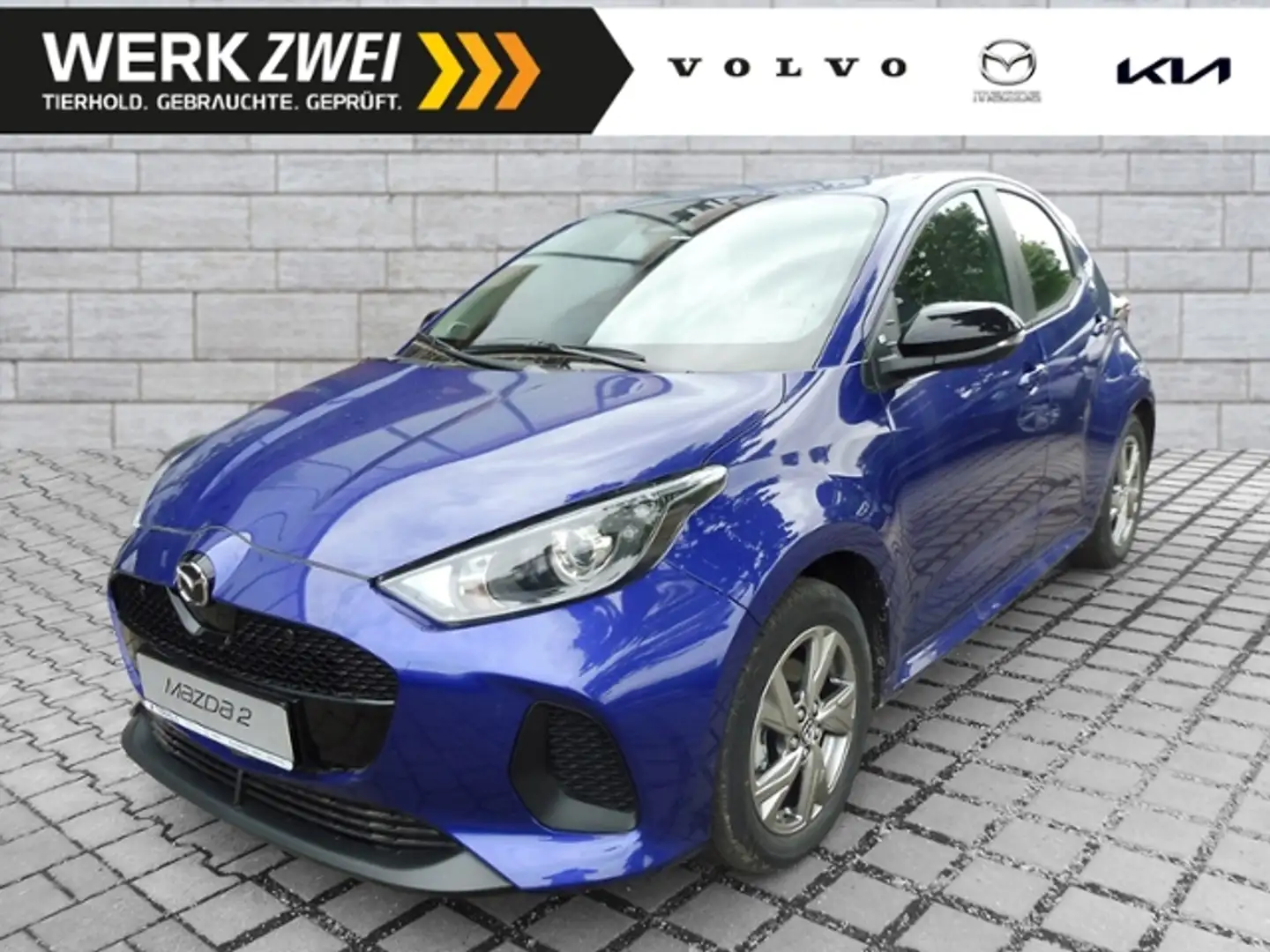 Mazda 2 EXCLUSIVE-LINE 1.5L Hybrid VVT-i Niebieski - 1