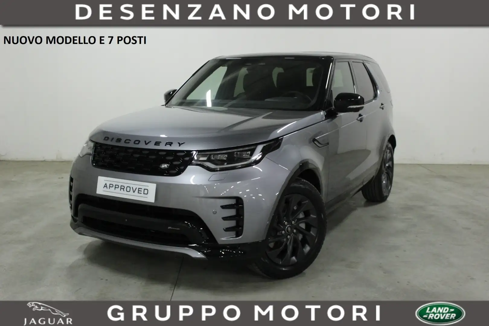 Land Rover Discovery 3.0di6 mhev R-Dynamic S awd 249cv 7 POSTI Šedá - 1