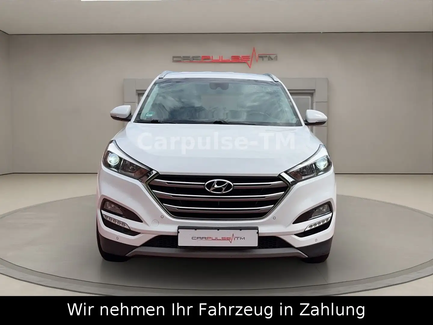 Hyundai TUCSON Style 4WD 2.0 CRDI-185PS-AHK-Allrad-LED Weiß - 2