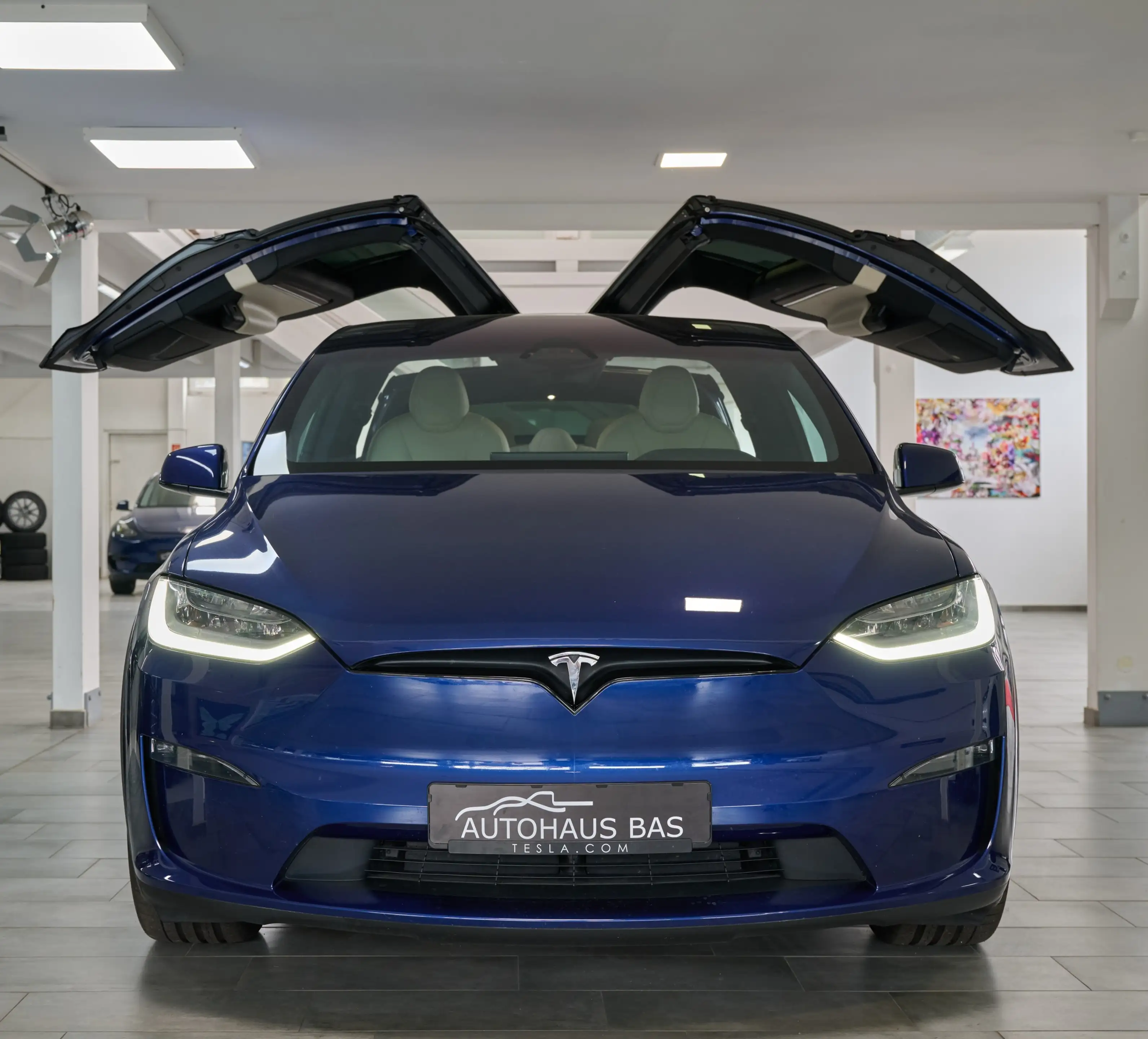 Tesla Model X Long Range AWD* Yoke* 22-Zoll * FSD* AHK