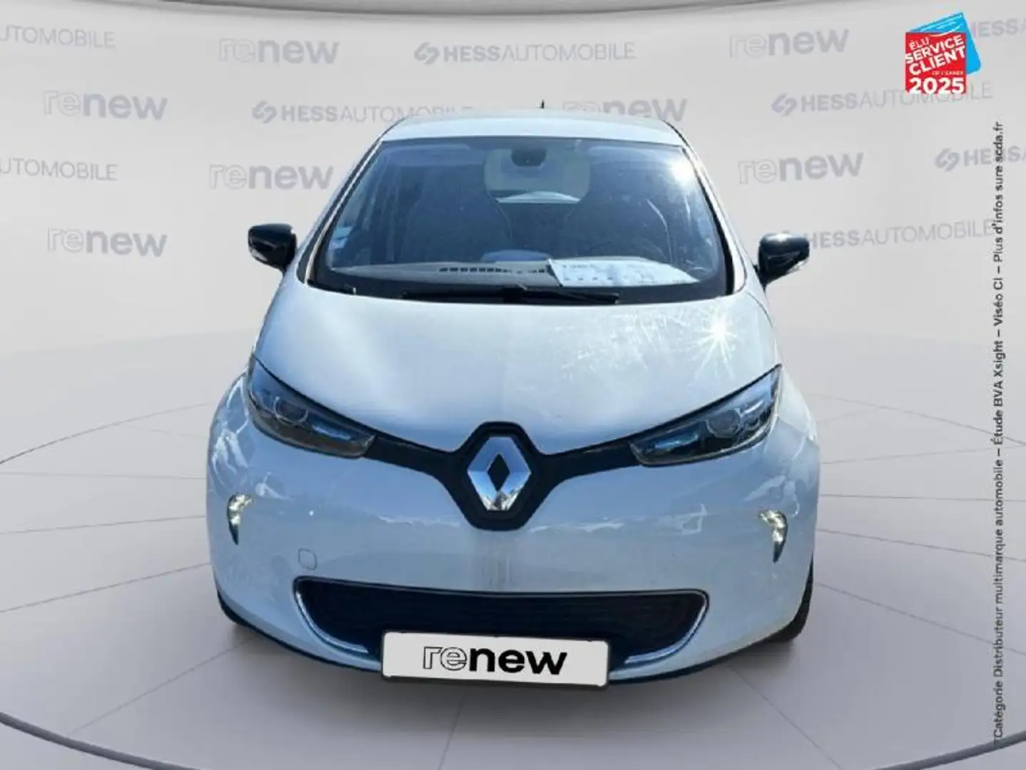 Renault ZOE Zen charge normale Type 2 GPS Radar AR Blanc - 2