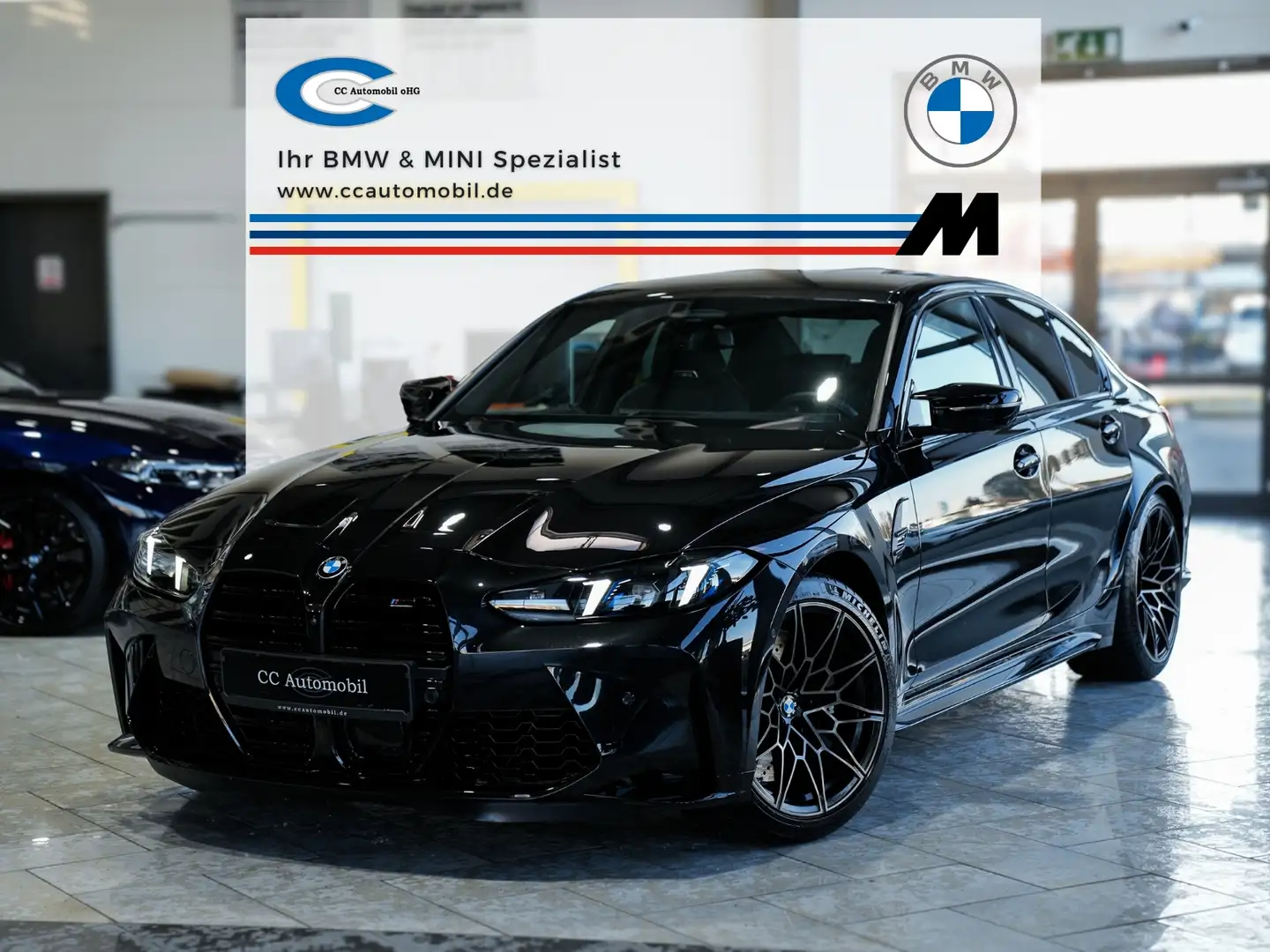 BMW M3 xDrive Competition Carbon 360K 20LM Schwarz - 1