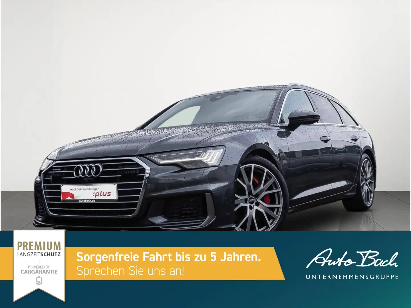 Audi A6 S Line 55TFSI e qu. Pano Massage HuD AC Grau - 2