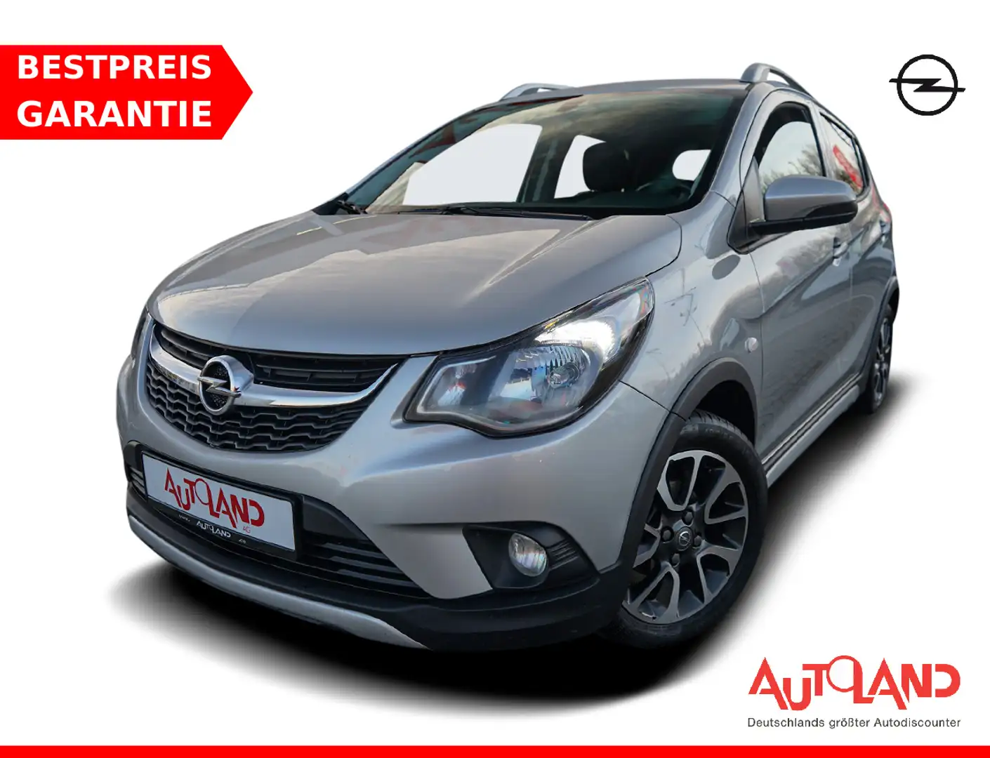 Opel Karl 1.0 Rocks Sitzheizung PDC Android Apple Silber - 1