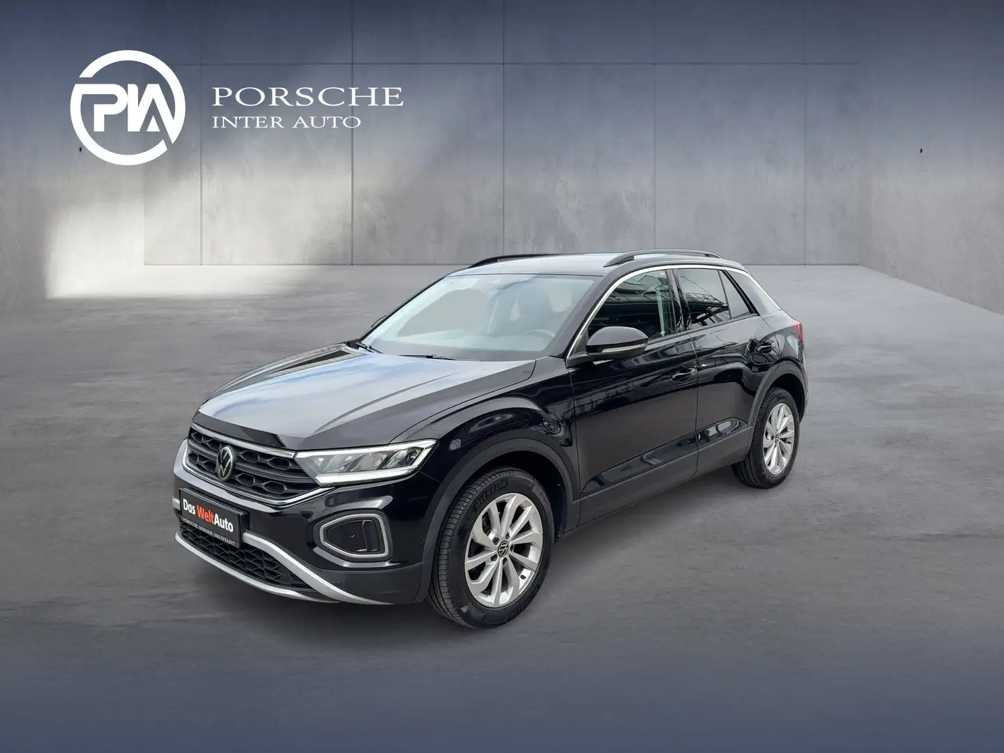 Volkswagen T-Roc Life TSI Schwarz - 1