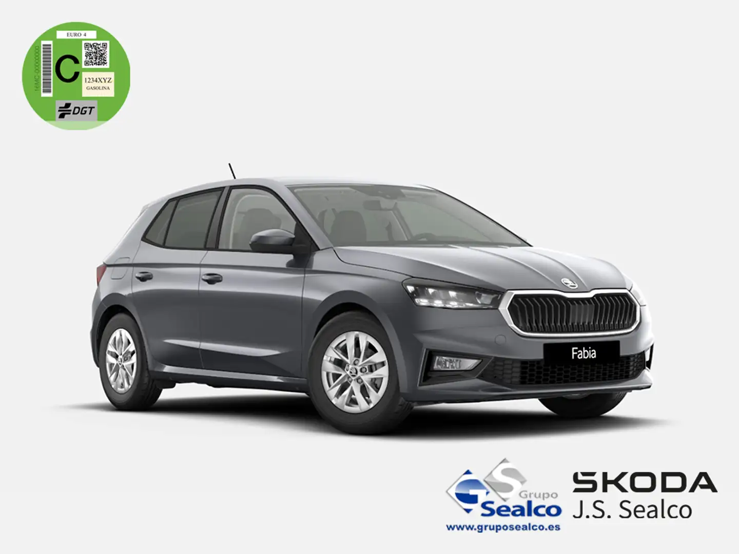 Skoda Fabia 1.0 TSI Selection 70kW Gris - 1