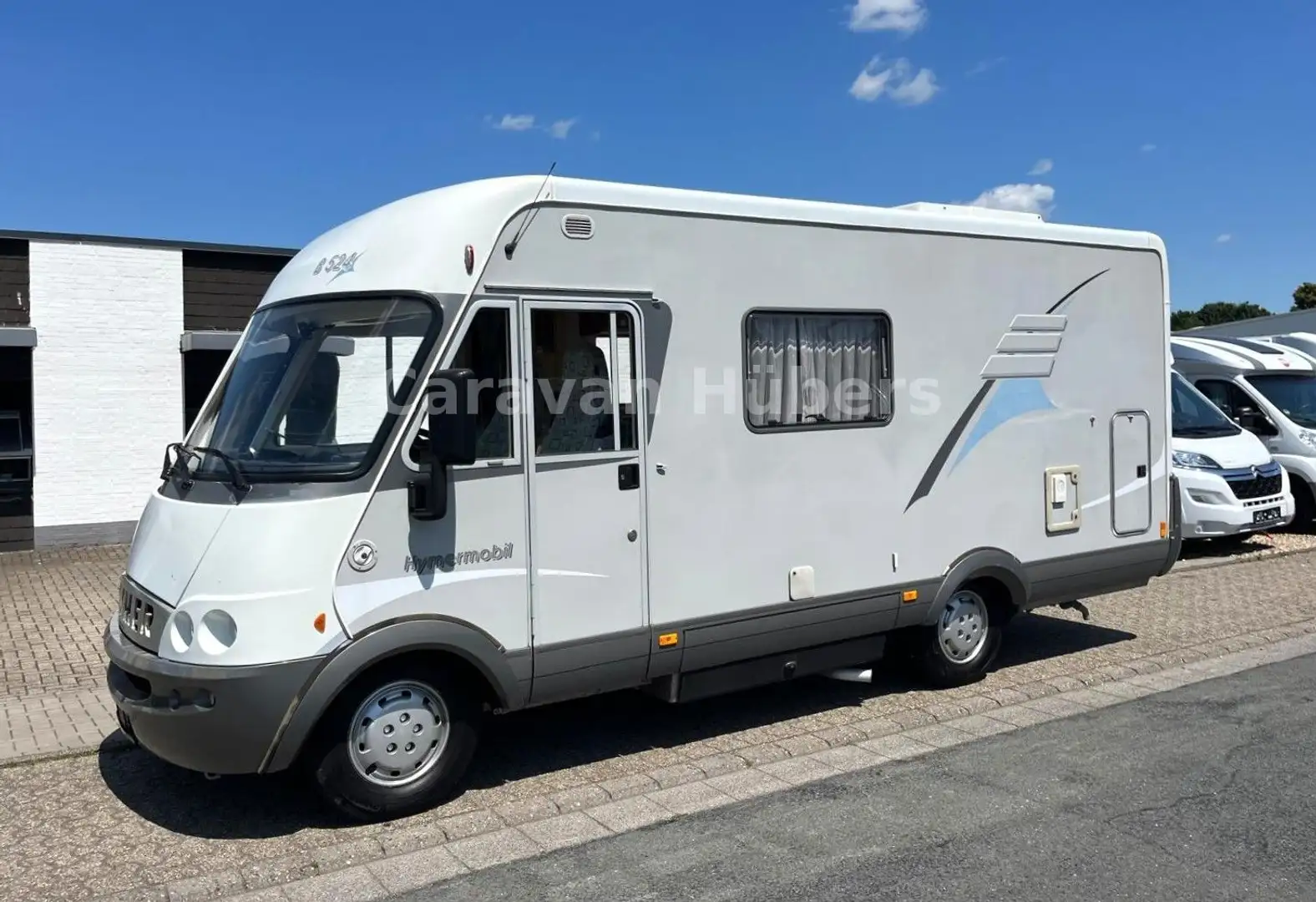 Hymer/Eriba B 524 - Klima - Hub/Festbett - Automatik - Solar Weiß - 1