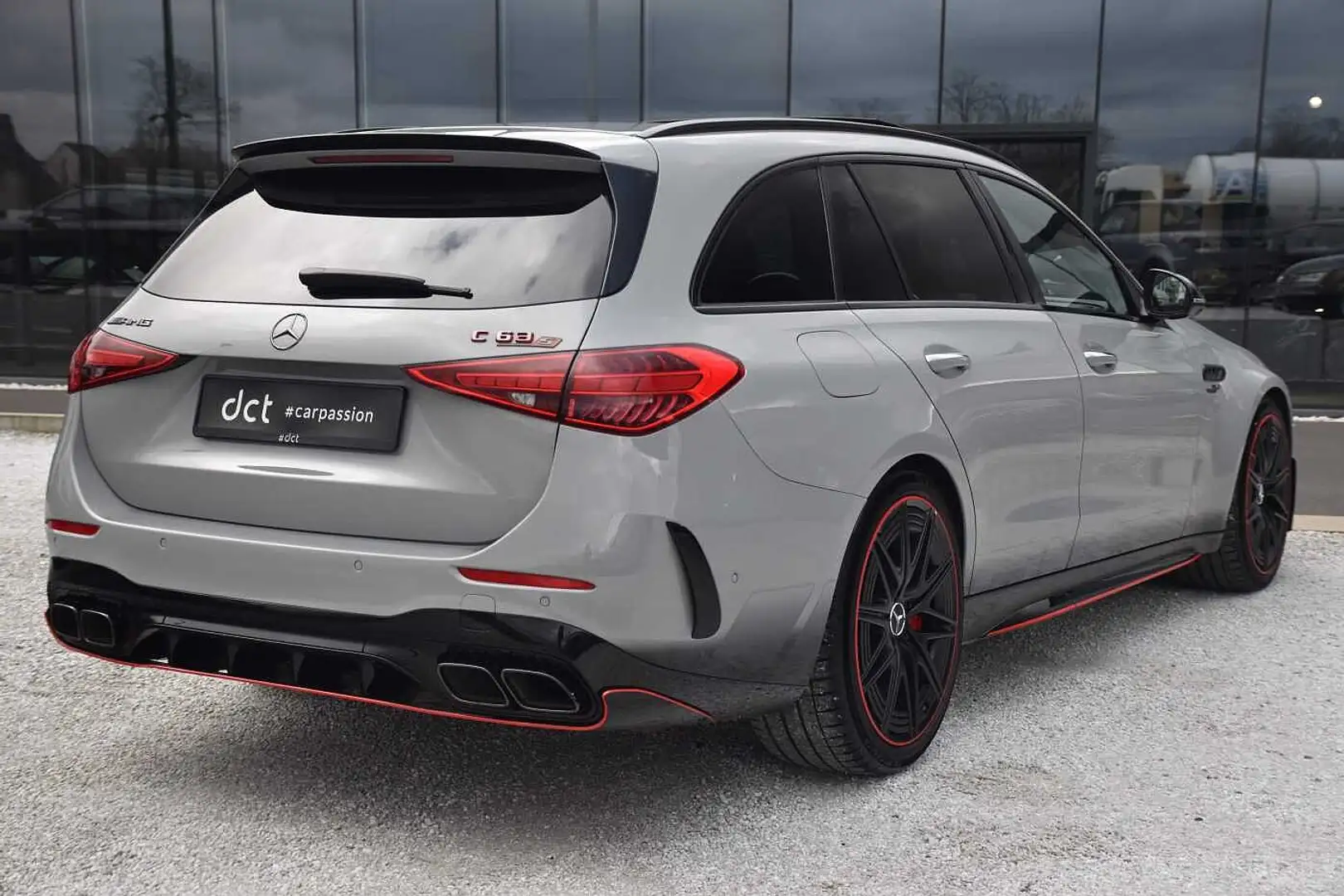 Mercedes-Benz C 63 AMG S E PHEV 4-M  F1 EDITION Rear Wh St FULL Grijs - 2