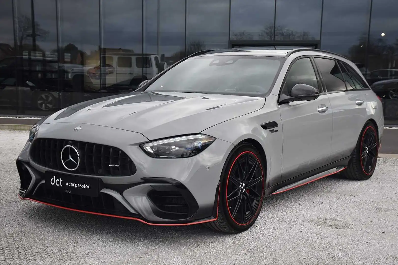 Mercedes-Benz C 63 AMG S E PHEV 4-M  F1 EDITION Rear Wh St FULL Grijs - 1