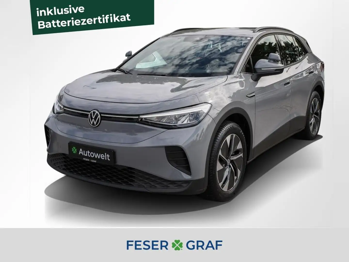 Volkswagen ID.4 Pure ACC Alu 19 App-Connect LED Navi PDC Grau - 1