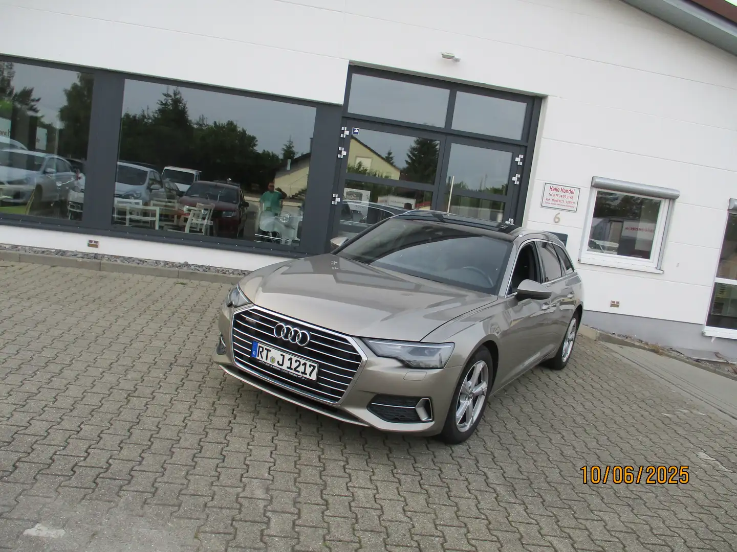 Audi A6 45 TDI quattro sport Blau - 1