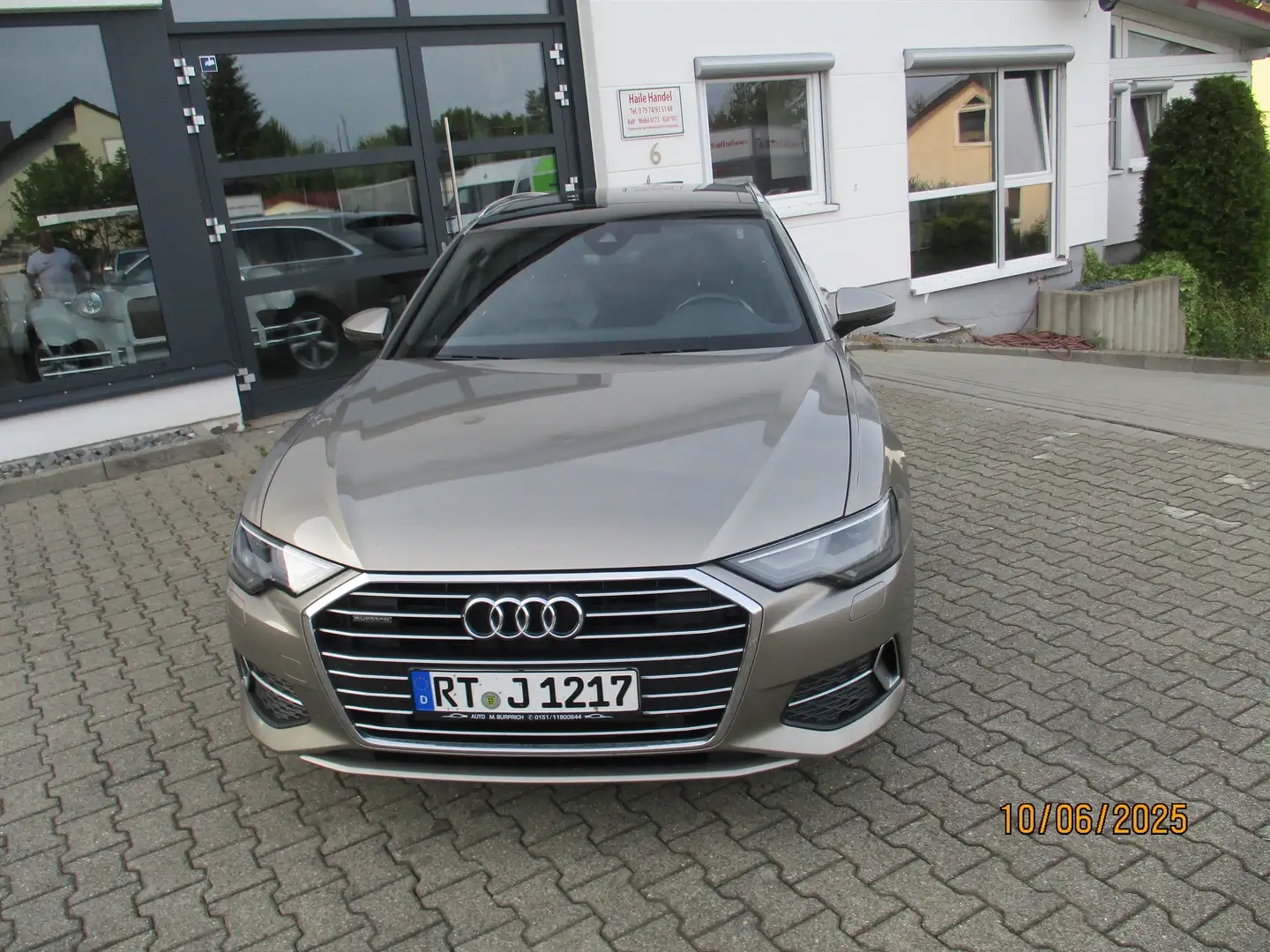 Audi A6 45 TDI quattro sport Blau - 2