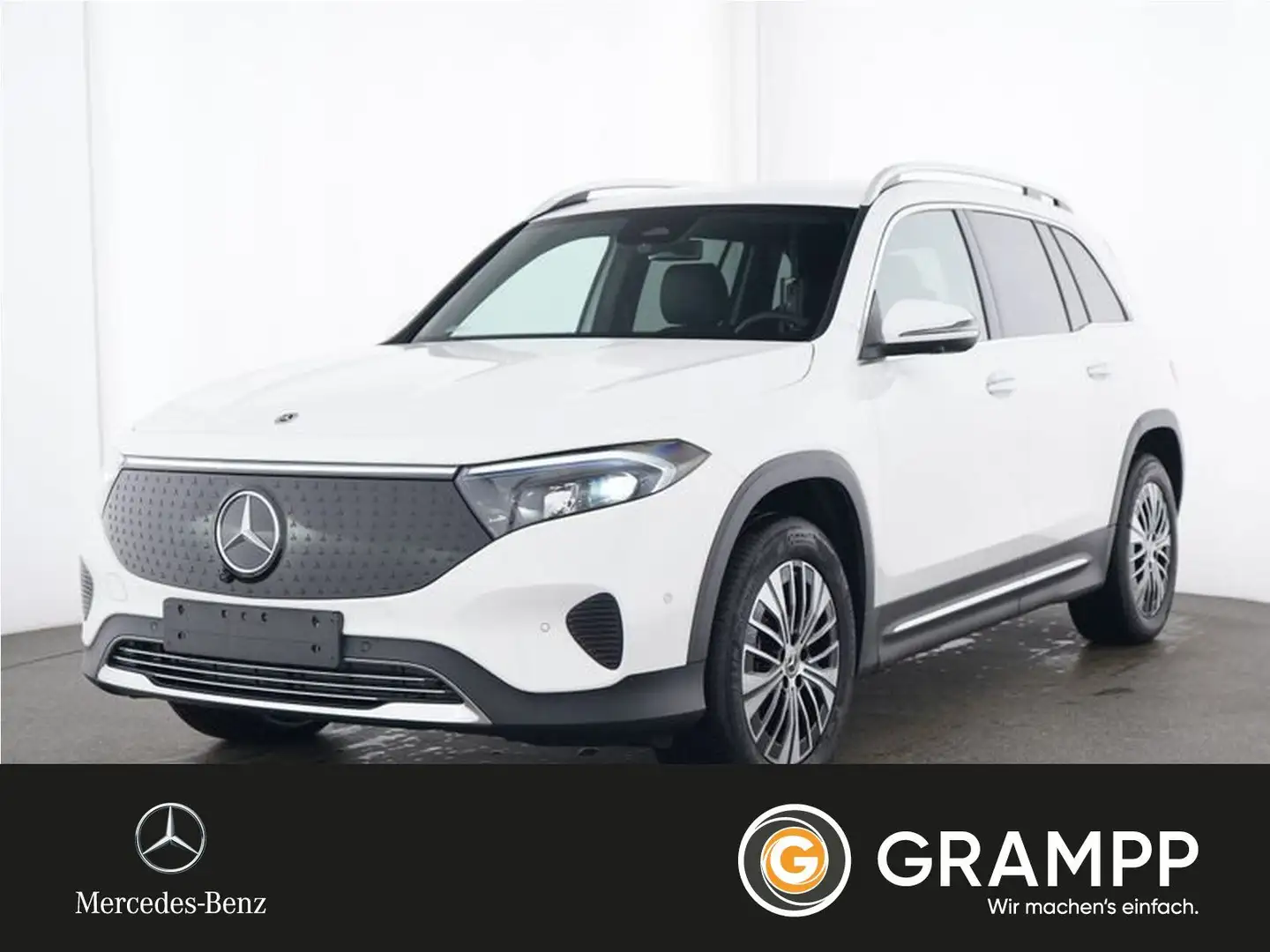 Mercedes-Benz EQB 300 4M ProgressAdvancedPlus/7Sitzer/Distr. Weiß - 1