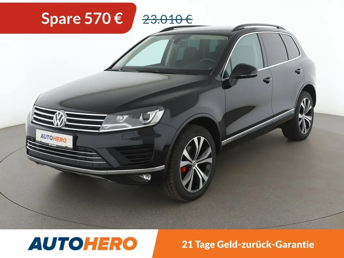 Volkswagen Touareg 3.0 V6 TDI BMT Aut.*BI-XENON*TEMPO*PDC*SHZ* Schwarz - 1