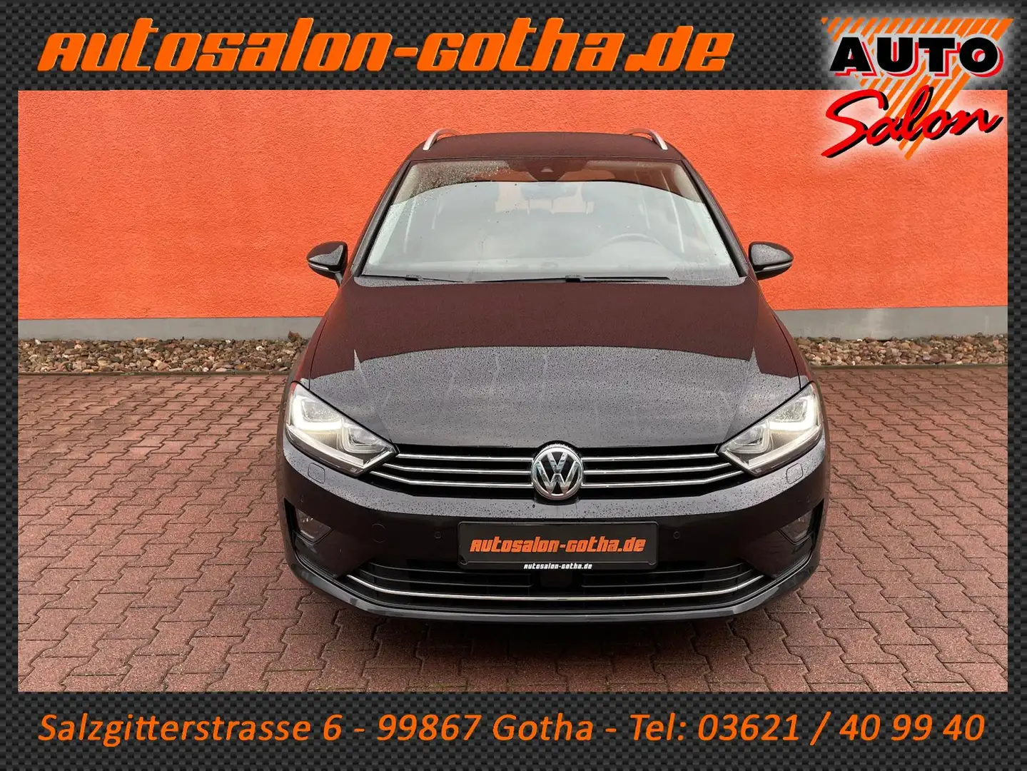 Volkswagen Golf Sportsvan VII Sound DSG XENON+NAV APPS ACC Schwarz - 2