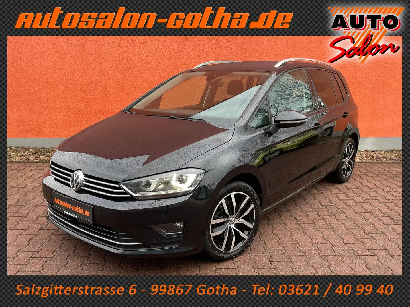 Volkswagen Golf Sportsvan VII Sound DSG XENON+NAV APPS ACC Schwarz - 1