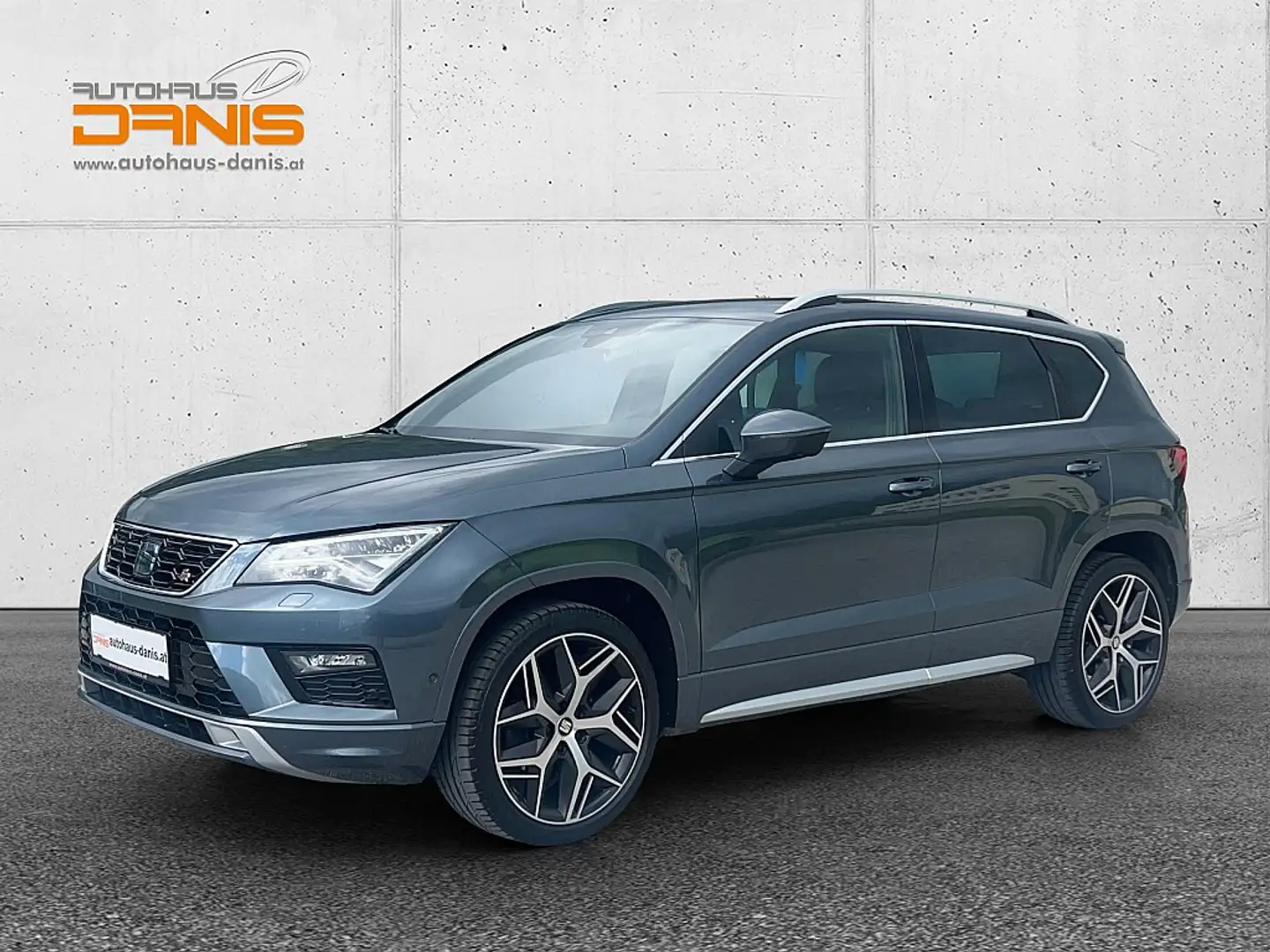 SEAT Ateca 1,5 FR TSI NAVI/KESSY/Virtual/ACC/Leder/LED Grau - 1