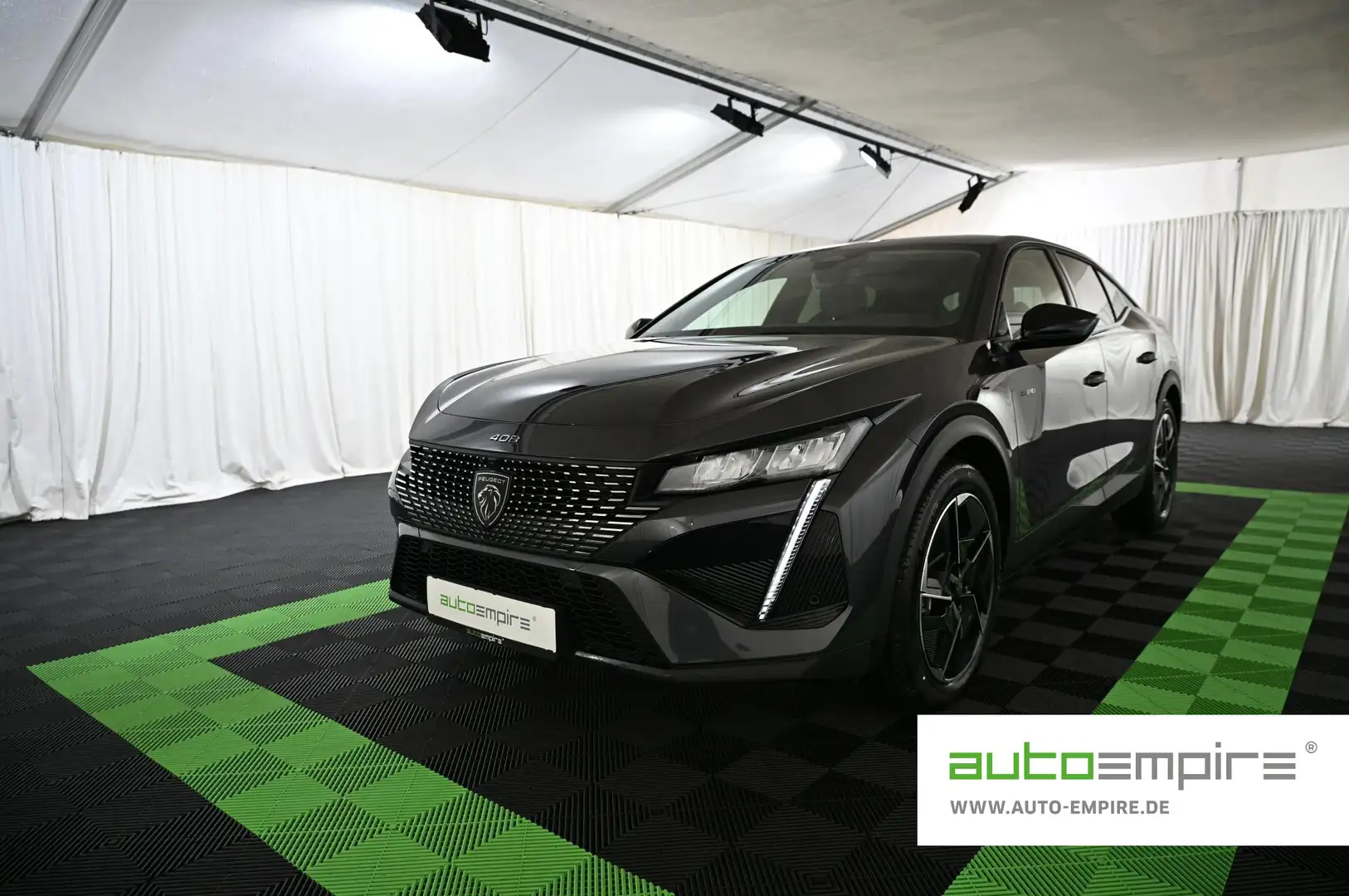 Peugeot 408 1.6 225 PHEV e-EAT8 Allure-Pack LED/NAVI/19 Szary - 1