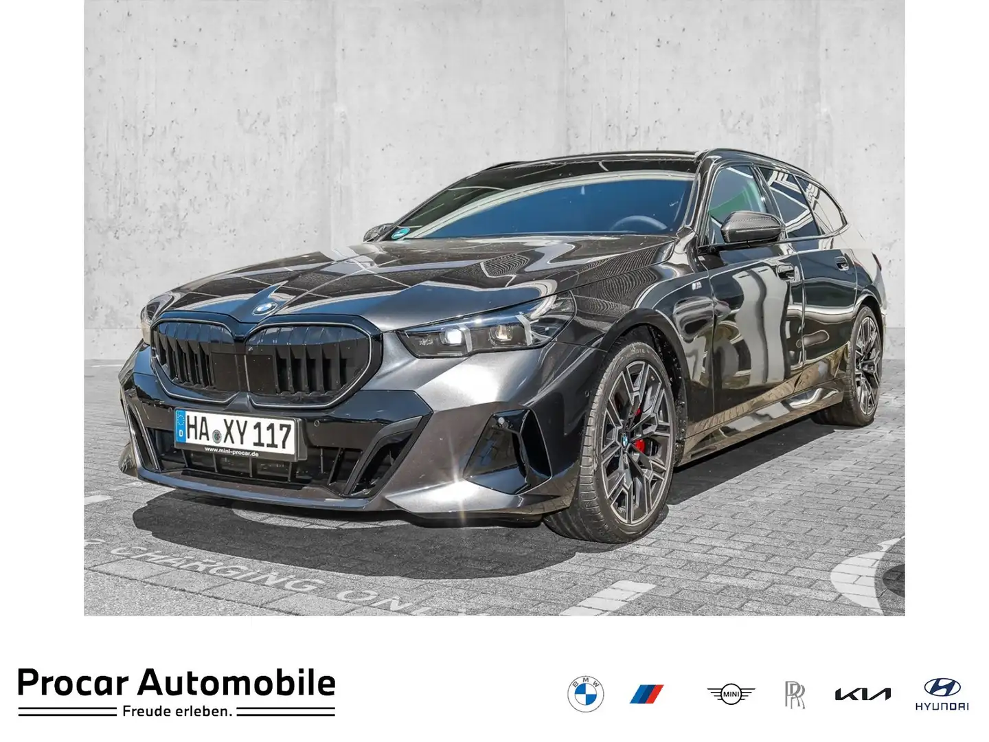 BMW 540 d xDrive MSportPro AHK HUD B&W PANO DAPr 360° Gris - 1