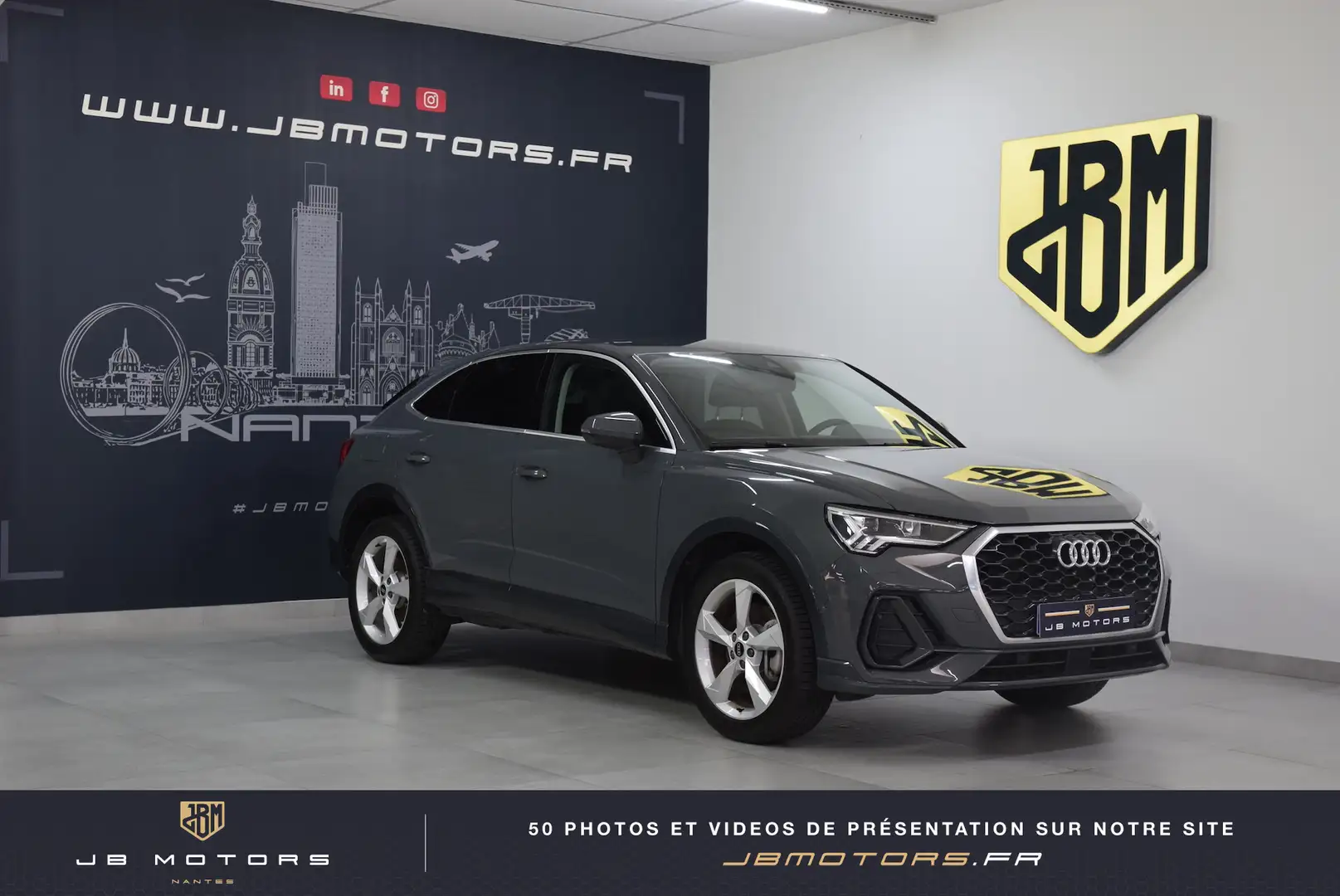 Audi Q3 45 TFSIe  245 ch S tronic 6 Gris - 1