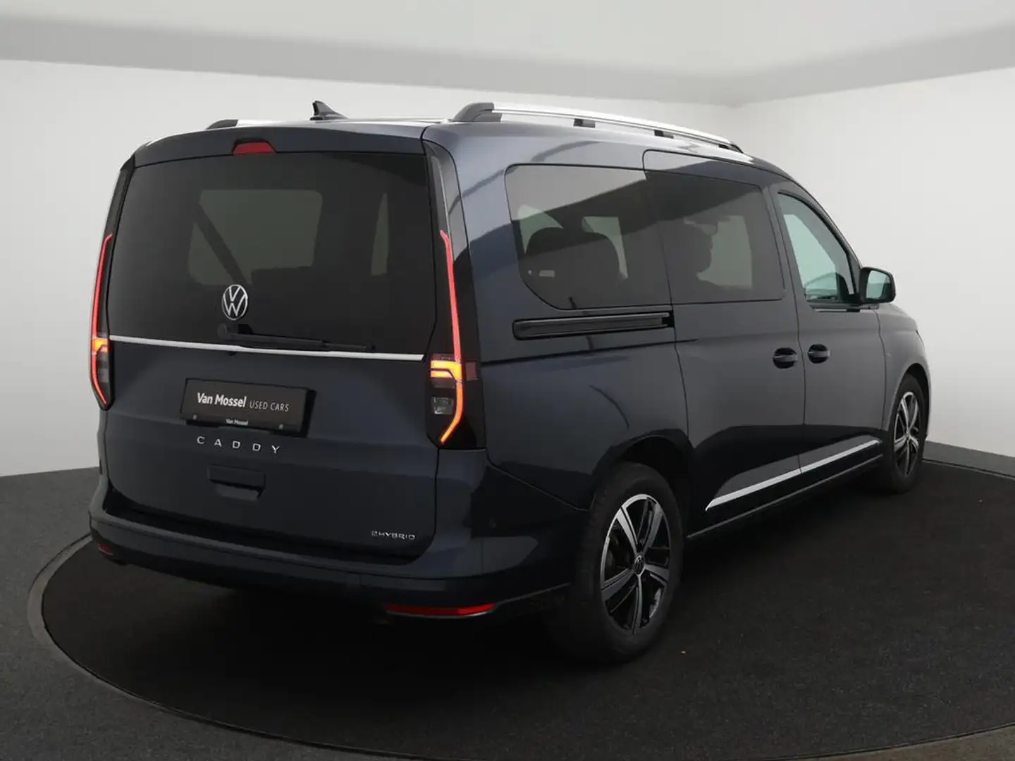 Volkswagen Caddy Caddy Style Maxi 1.5TSI eHybrid PHEV 7ZITPLAATSEN *HALF LEDER*NAVI*FULL LED*APP CONNECT*ADAPTIVE CRUISE*DIGITAL DASHBOARD Blauw - 2