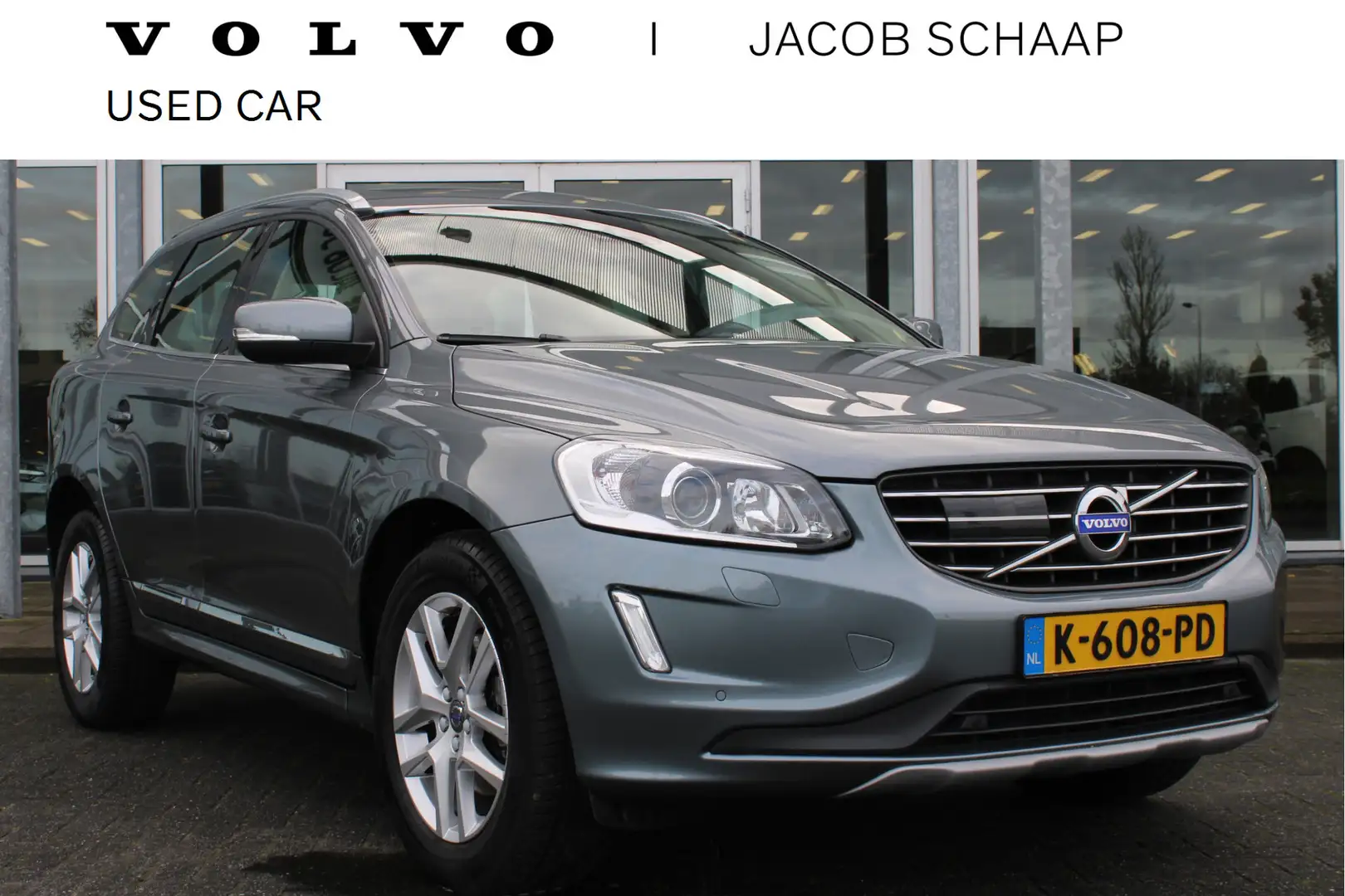 Volvo XC60 D4 Automaat Summum | Adapt. Cruise | Schuif/kantel Gris - 1
