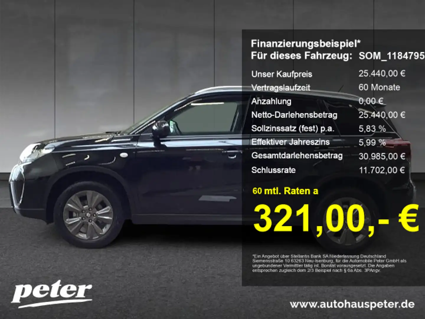 Suzuki Vitara Vitara 1.4 Comfort Allgrip Hybrid Noir - 1