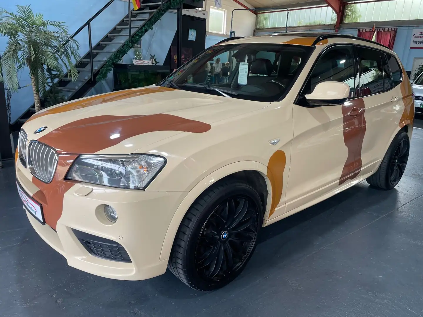 BMW X3 *VOLL*M-PAKET*CAMOUFLAGE ARMY*20ZOLL*TÜV NEU Beige - 1