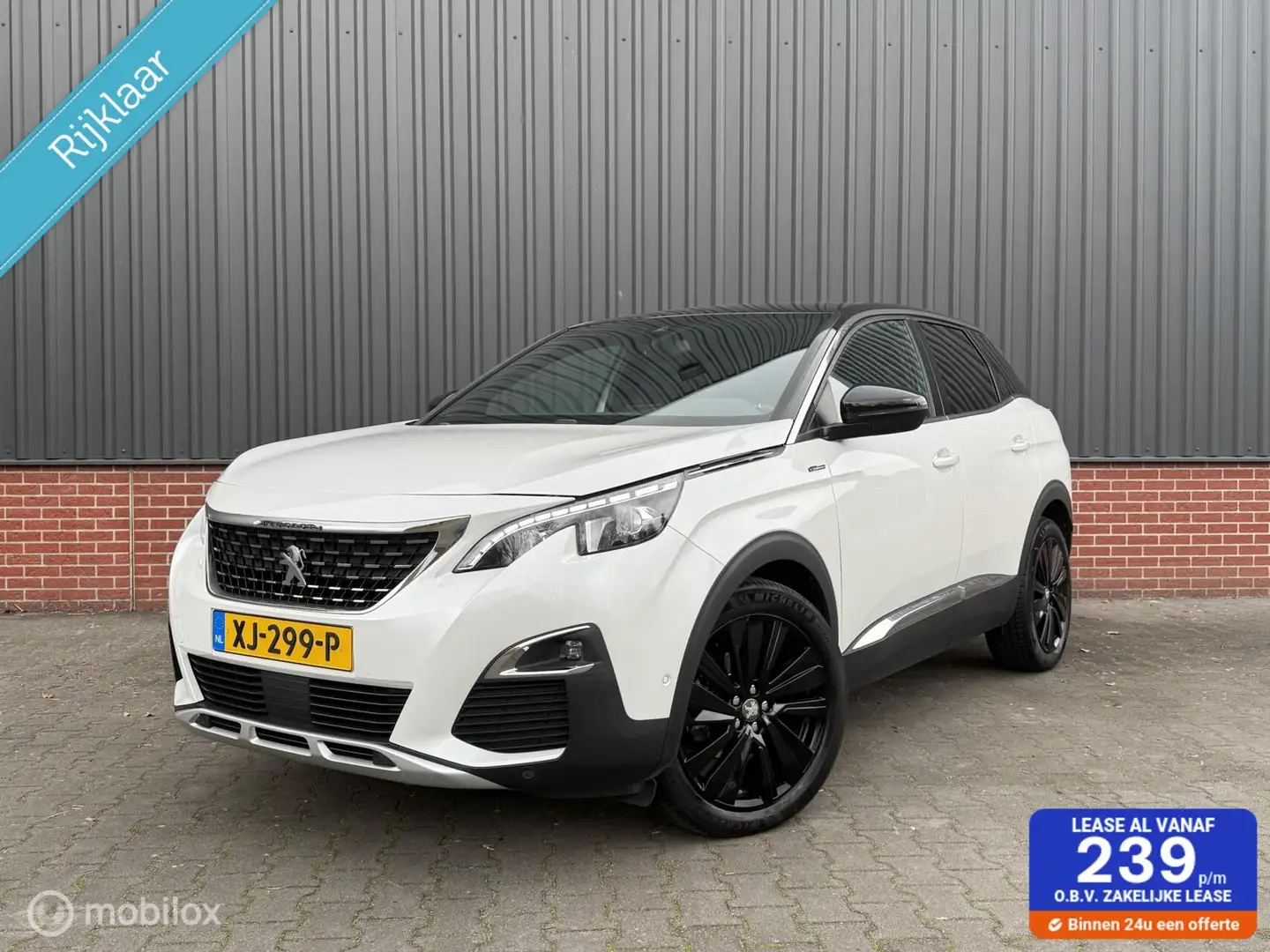 Peugeot 3008 1.2 PureTech GT Line Carplay Cruise Nav NL Auto Sf Wit - 1