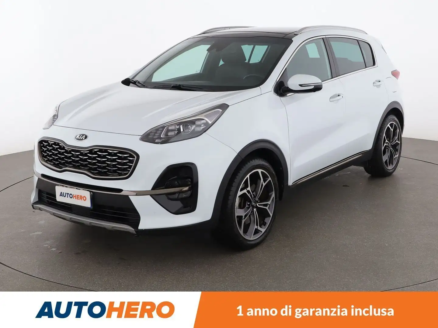 Kia Sportage 1.6 CRDi GT Line Plus 136 CV DCT7 MHEV Bianco - 1