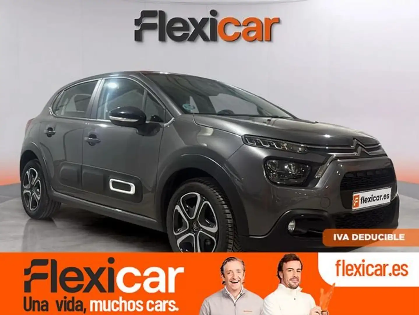 Citroen C3 PureTech 60KW (83CV) Plus Gris - 1