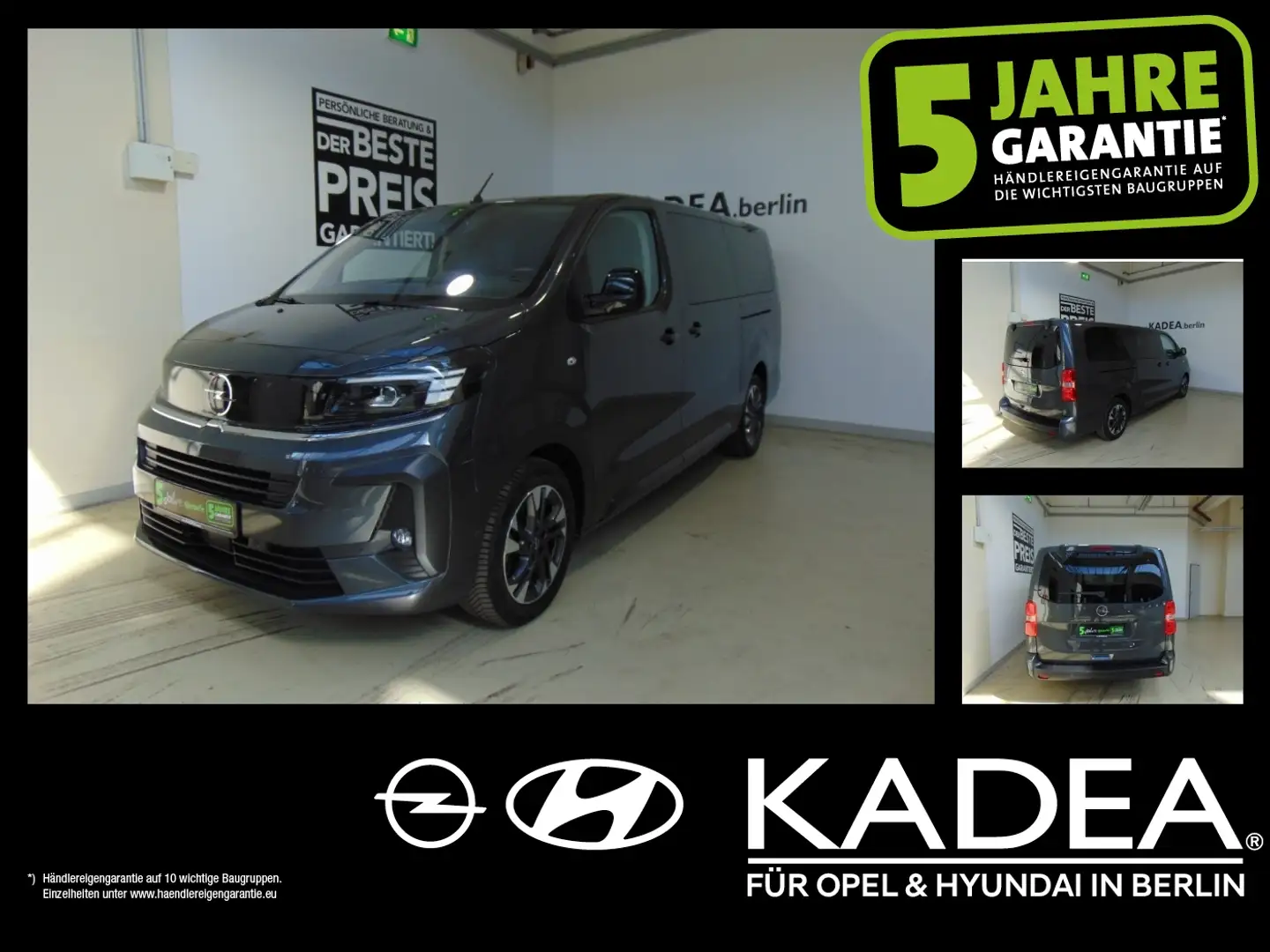 Opel Zafira Life 2.0 KlimaA,Kamera,Sitzhzg,PDC,LED Grey - 1