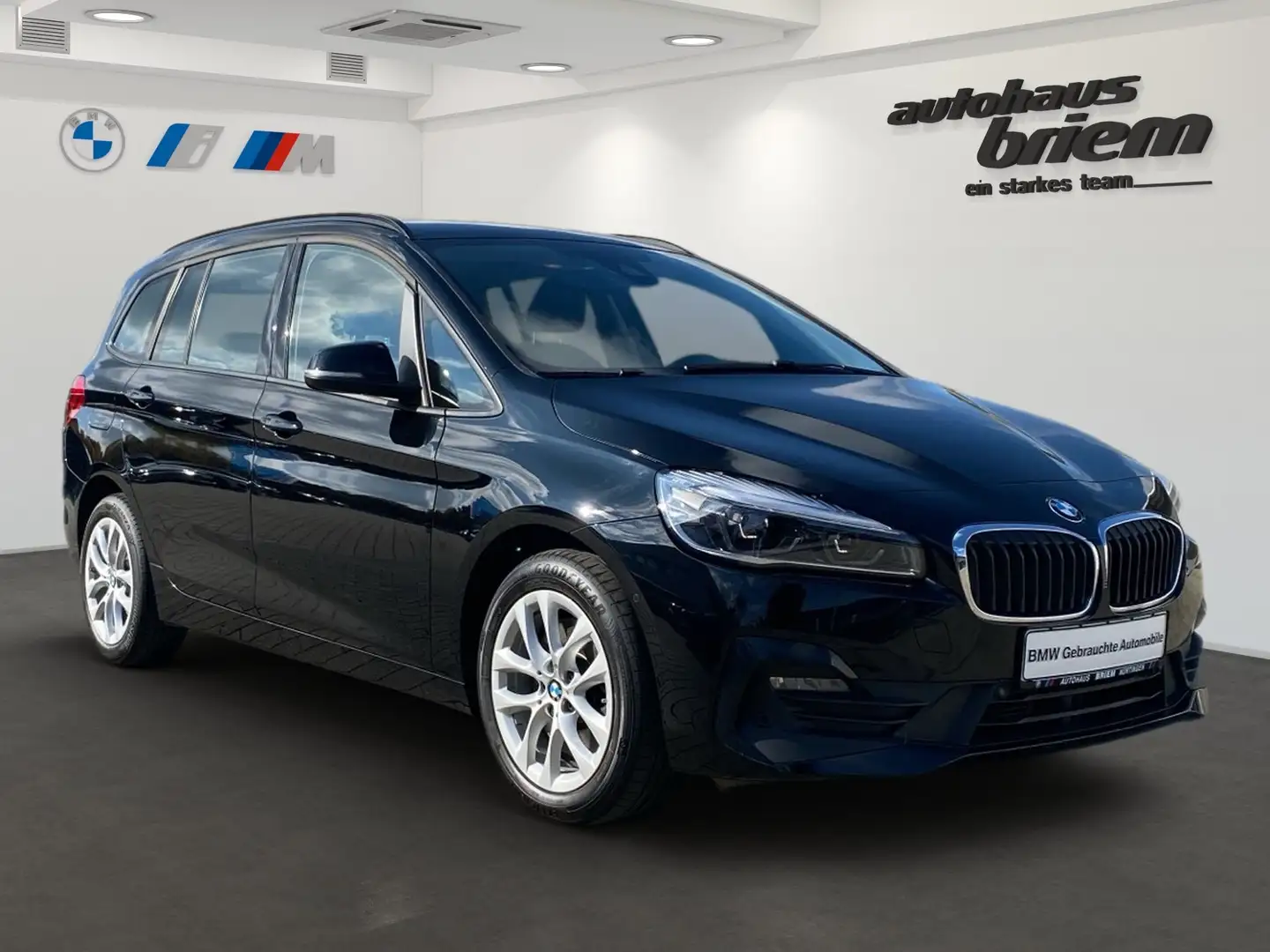 BMW 218 d Gran Tourer Advantage DAB LED Navi Shz PDC Schwarz - 2