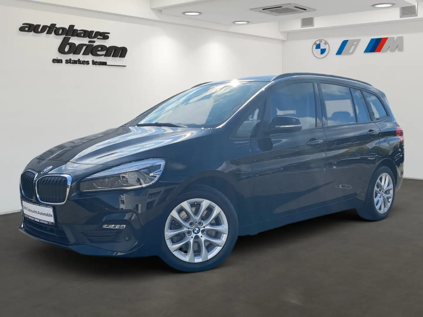 BMW 218 d Gran Tourer Advantage DAB LED Navi Shz PDC Schwarz - 1
