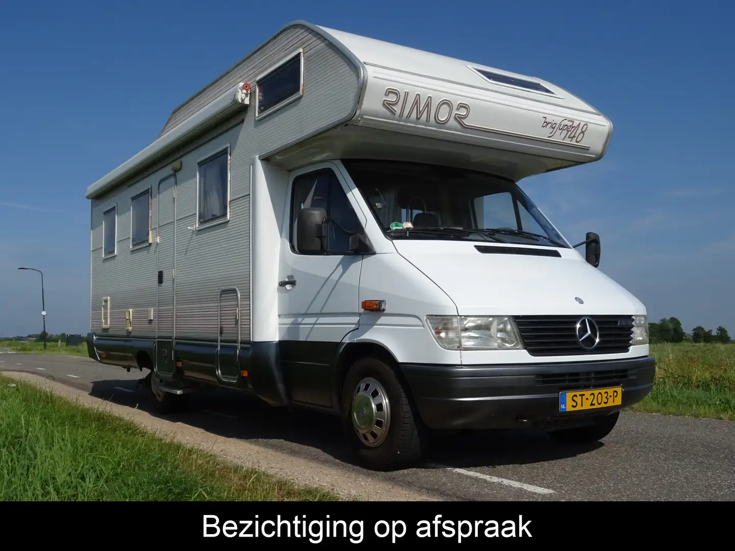 Mercedes-Benz 312DT Rimor Brig Super 748 * 6 PERSOONS * RUI Wit - 1