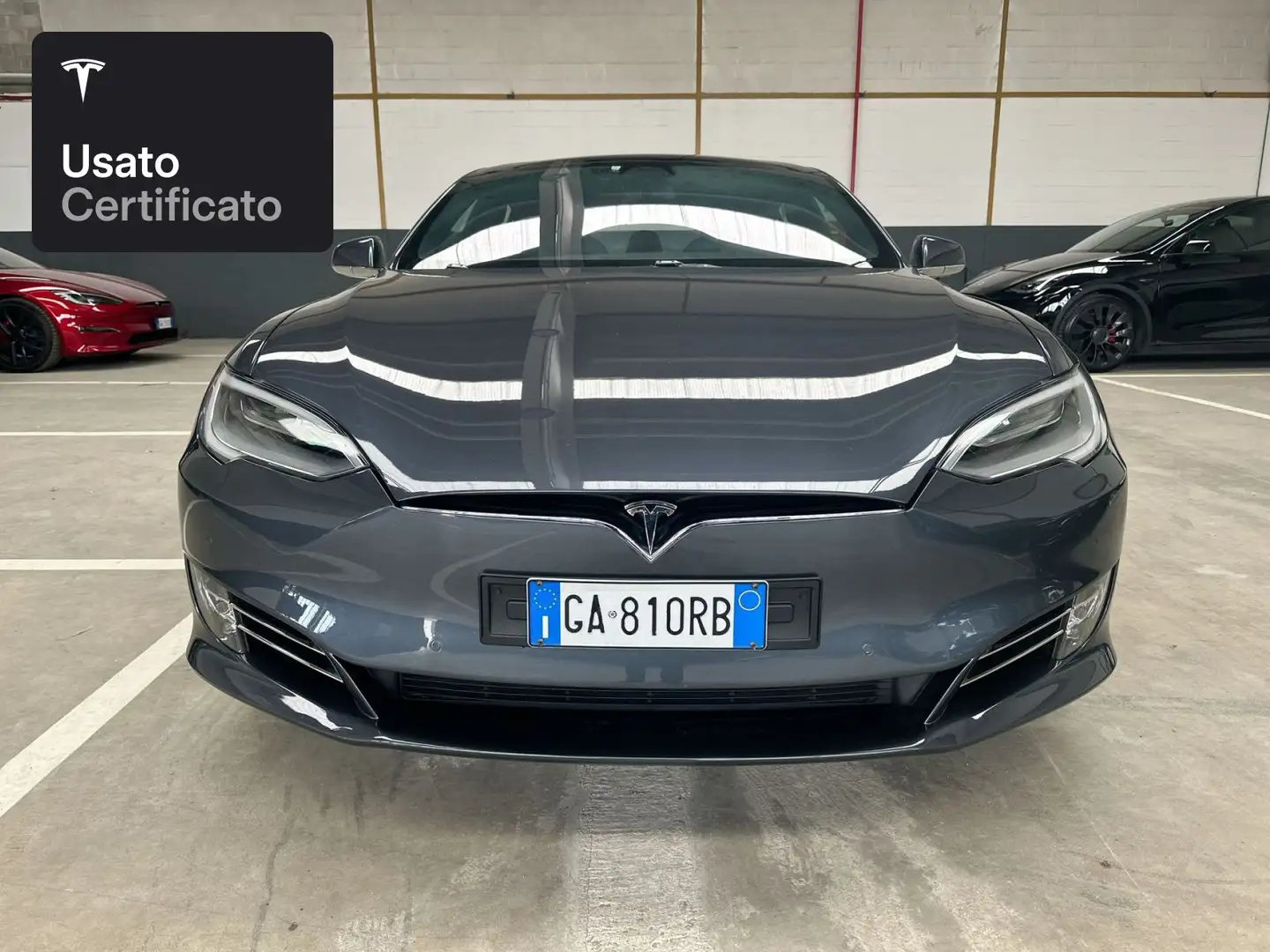 Tesla Model S Long Range AWD Silber - 2