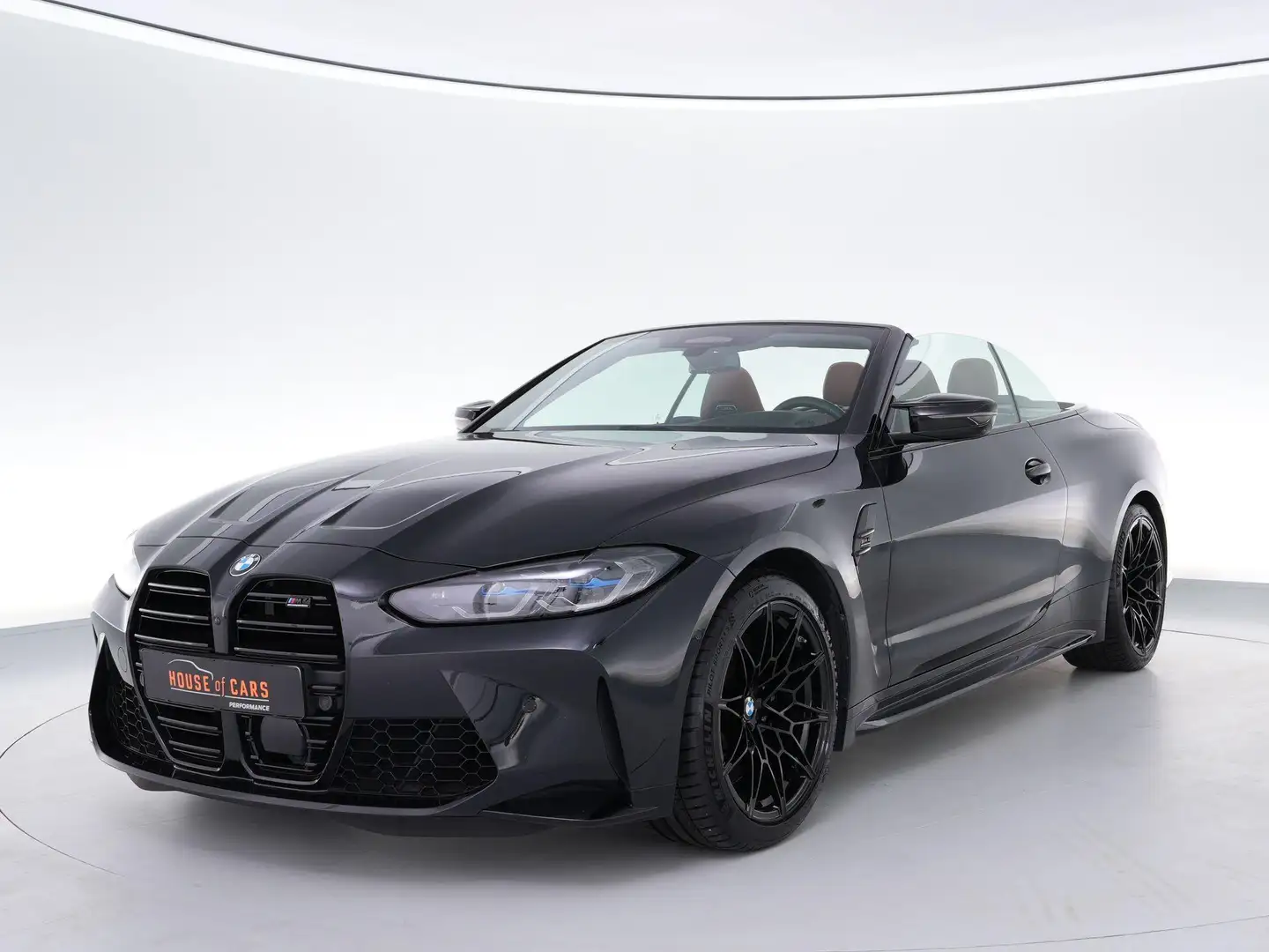 BMW M4 Competition Cabrio 510pk xDrive |dealer onderhoude Noir - 1