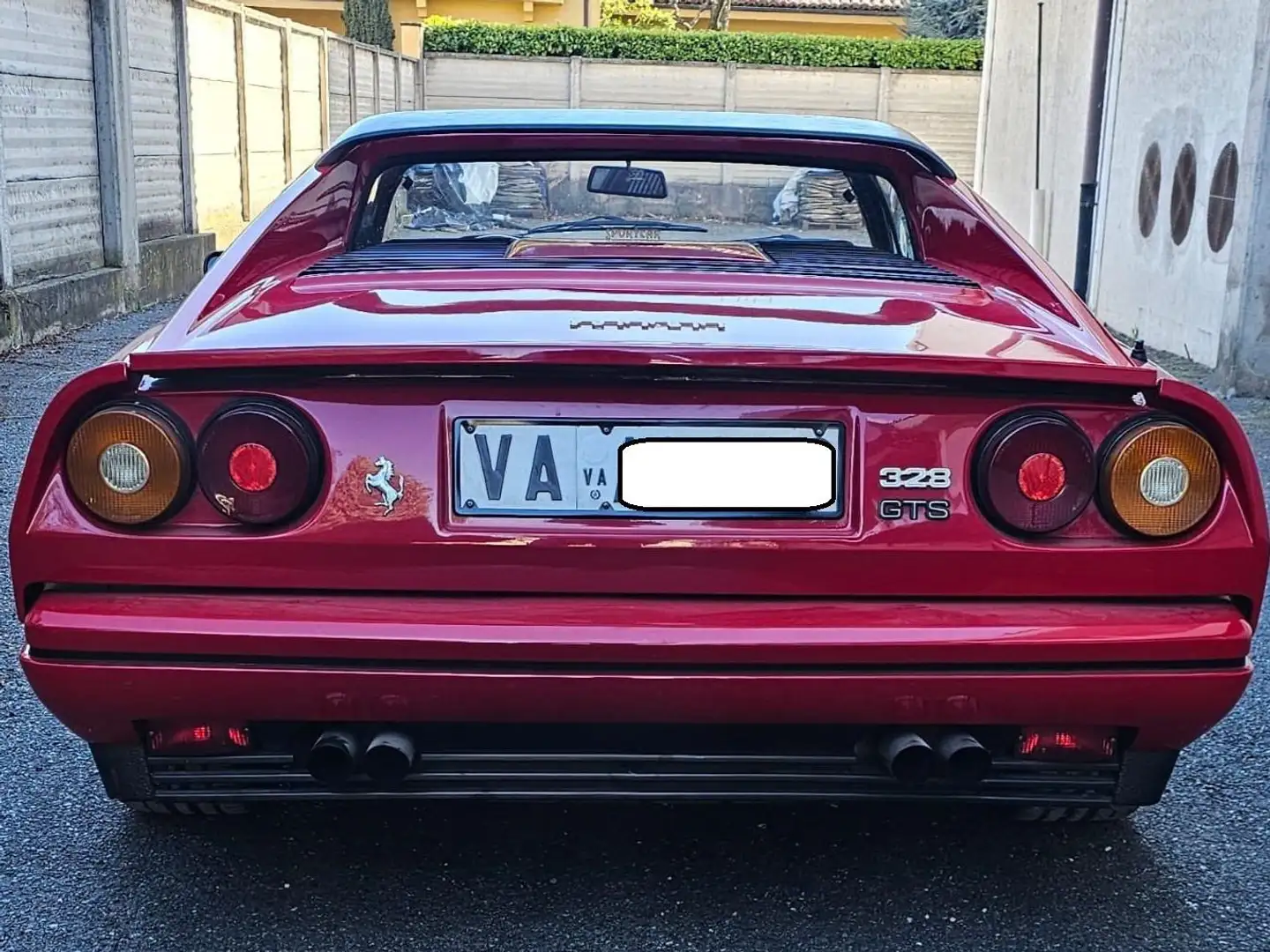 Ferrari 328 gts 41000 km originali Červená - 2