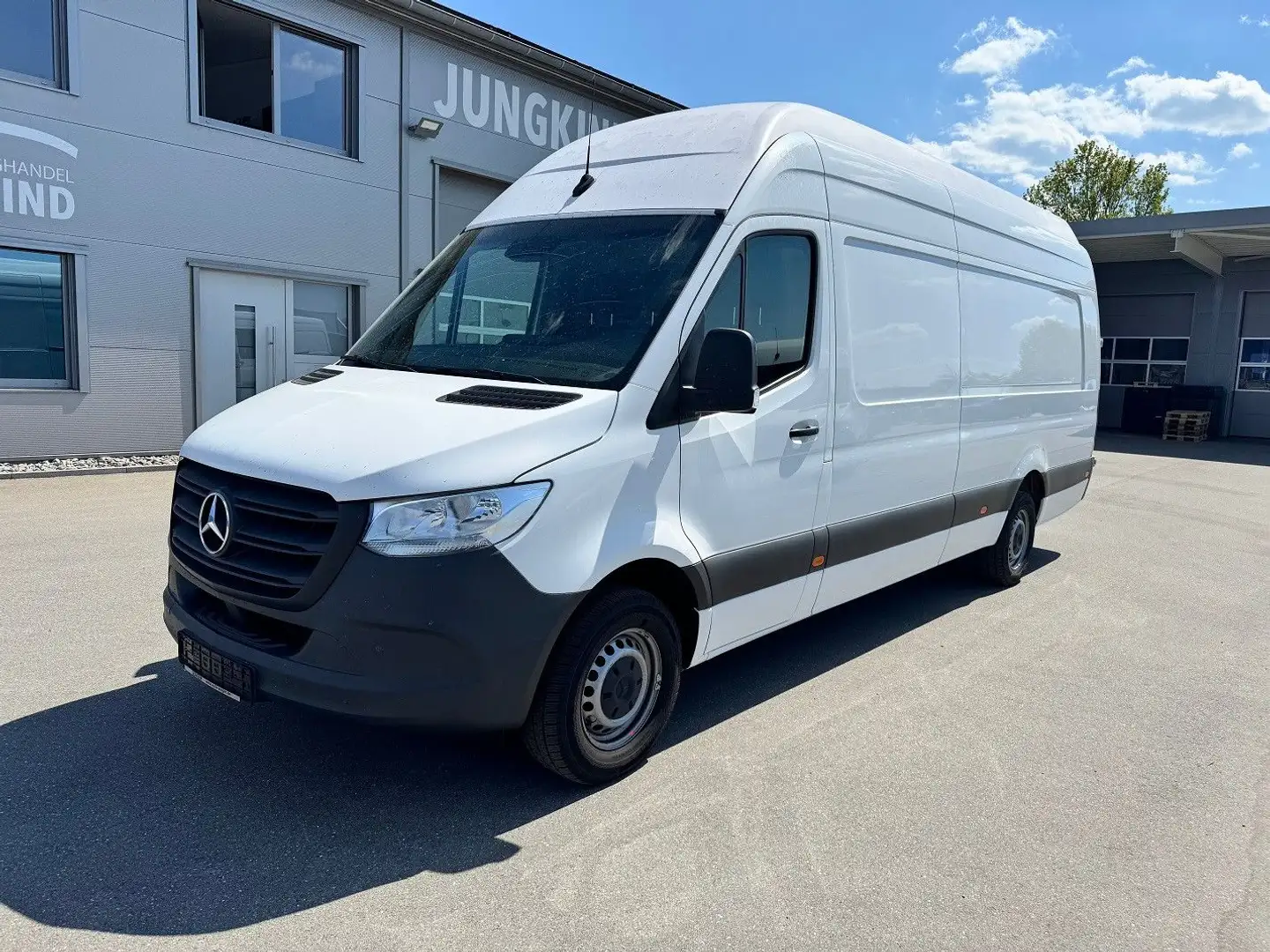 Mercedes-Benz Sprinter 319 CDI Maxi Lang Extralang XXL Klima Blanc - 1