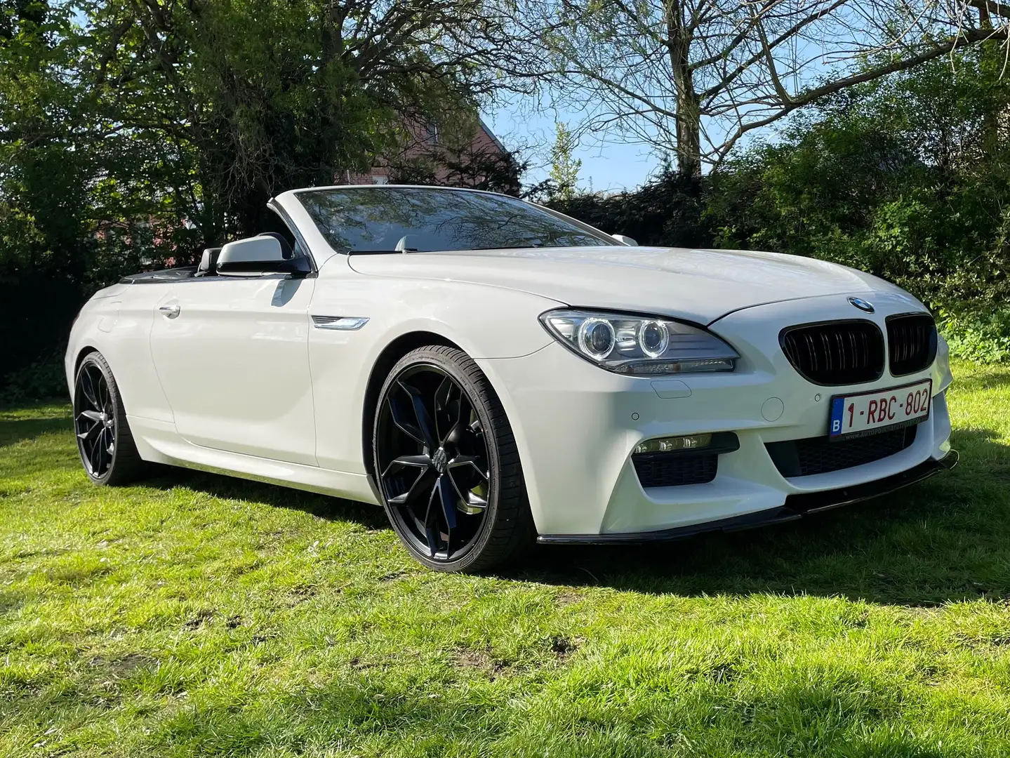 BMW 640 640d Cabrio Blanc - 2