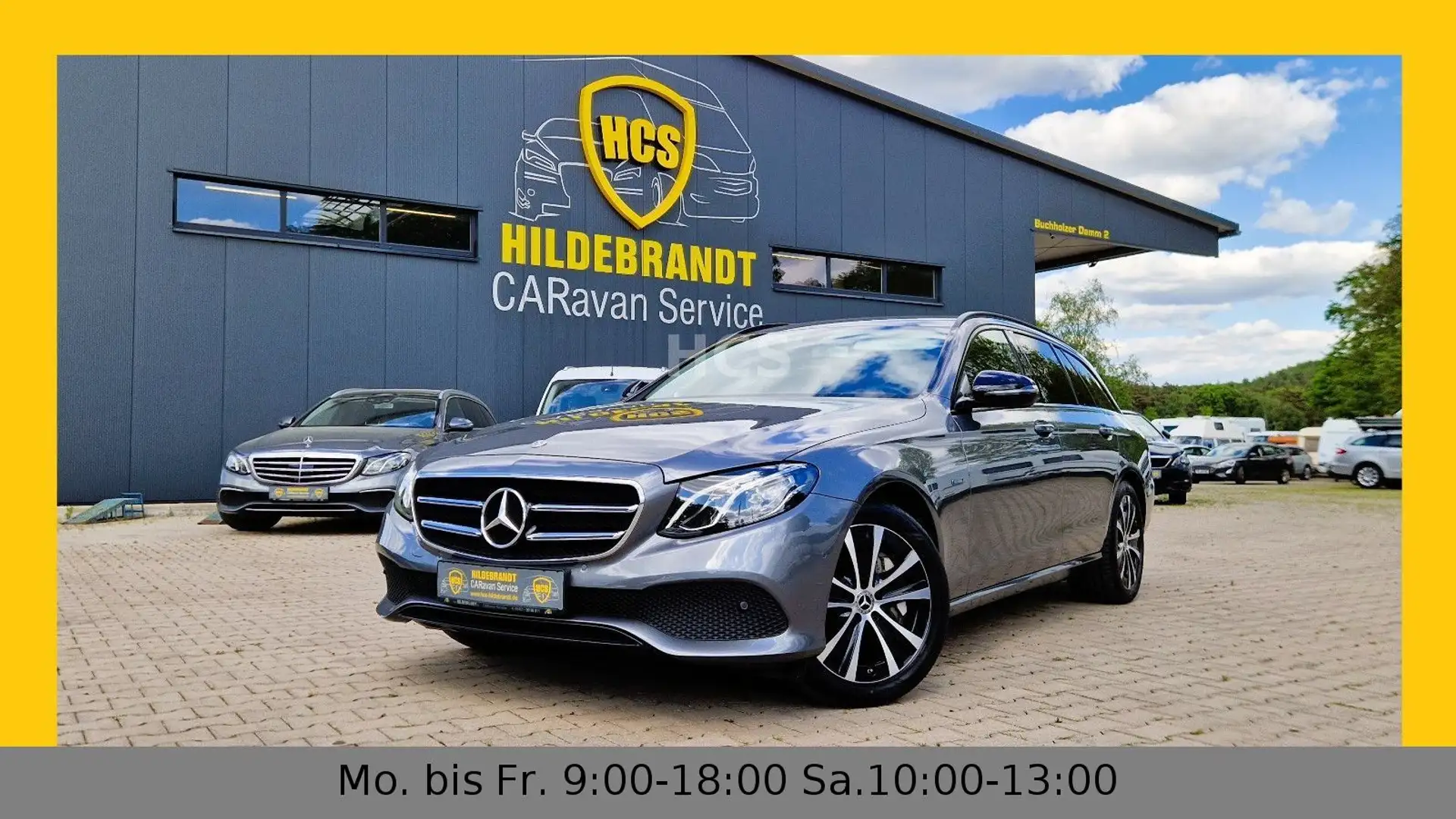 Mercedes-Benz E 300 de -Klasse T-Modell E 300 de Night-Paket Grijs - 1